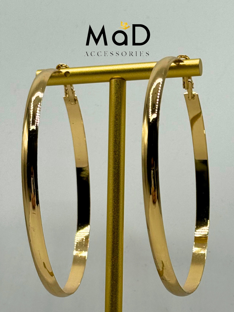Großhändler MAD ACCESSORIES - Goldene Creolen