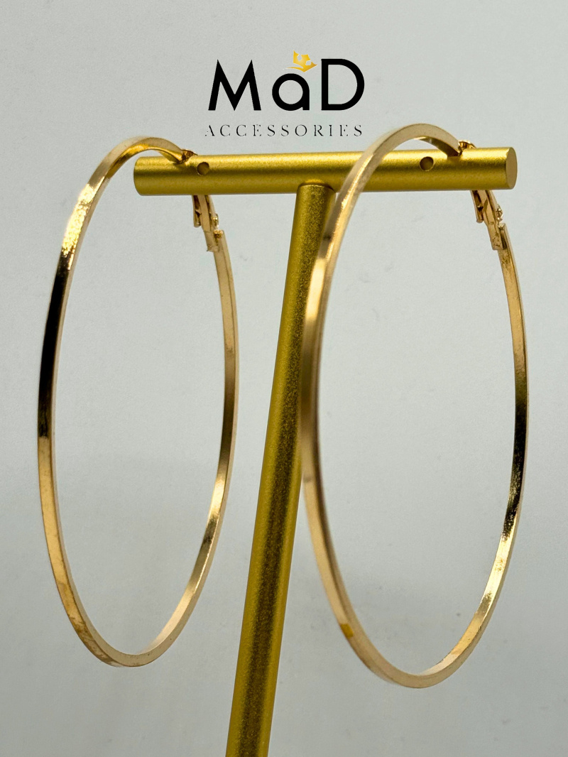 Großhändler MAD ACCESSORIES - Goldene Creolen