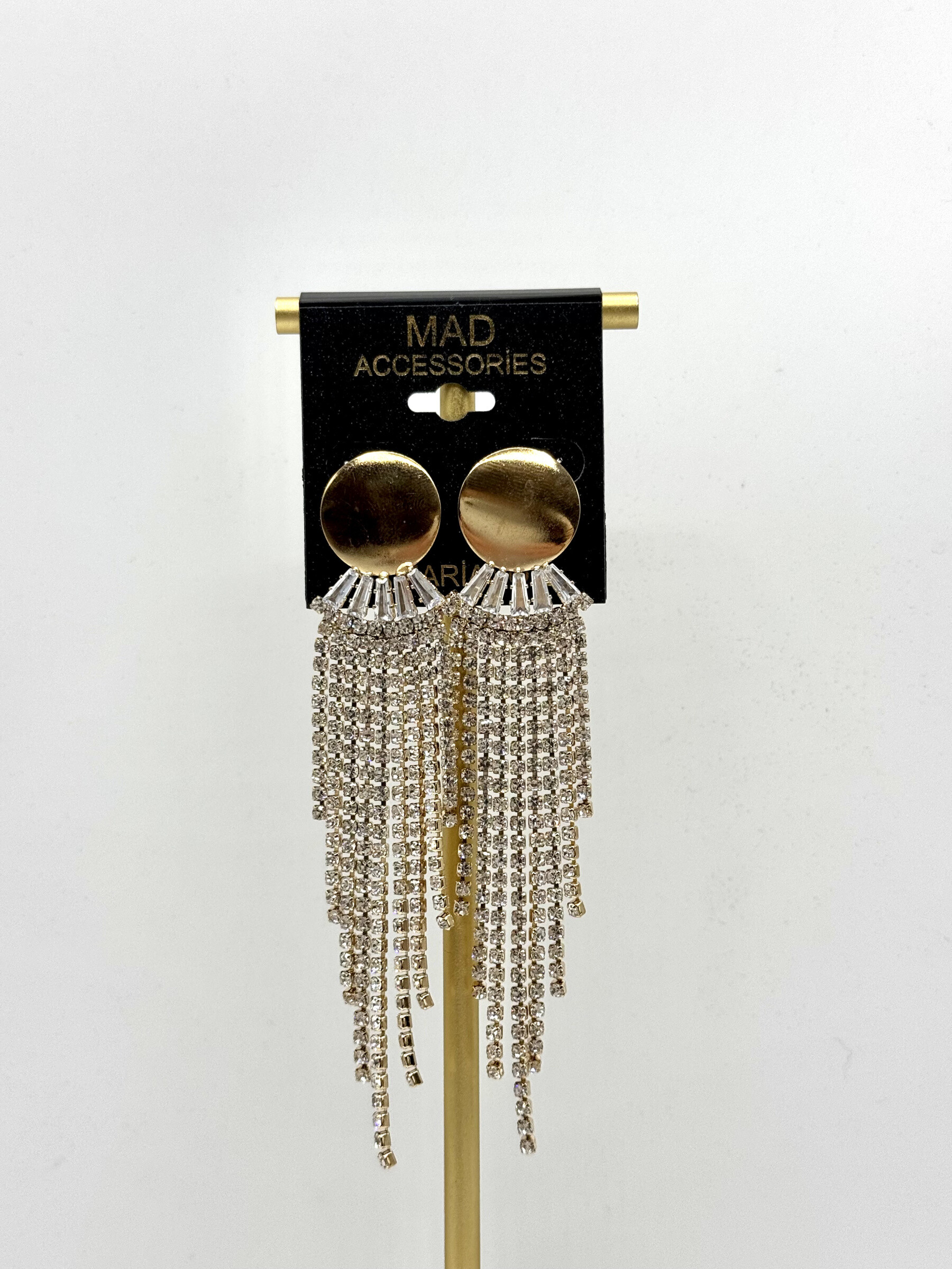 Wholesaler MAD ACCESSORIES - Rhinestone wedding earrings
