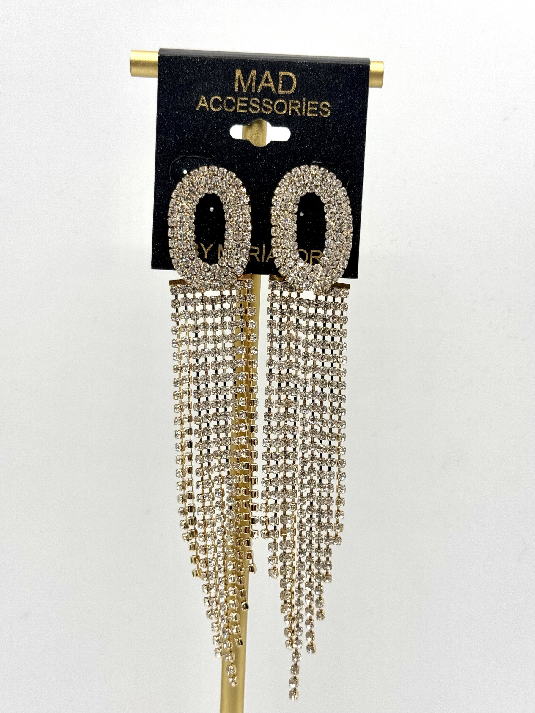 Wholesaler MAD ACCESSORIES - Rhinestone wedding earrings