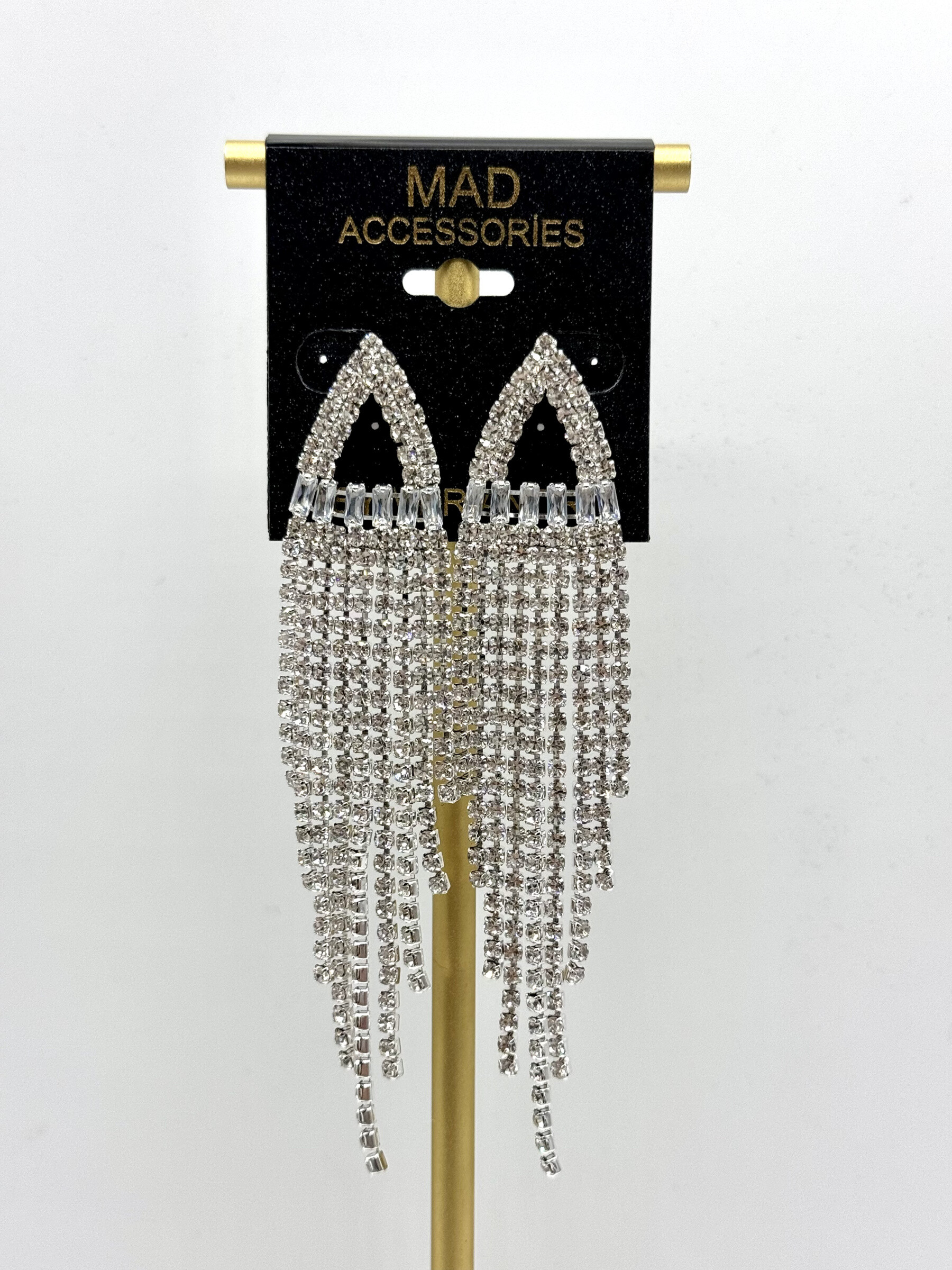 Wholesaler MAD ACCESSORIES - Rhinestone wedding earrings