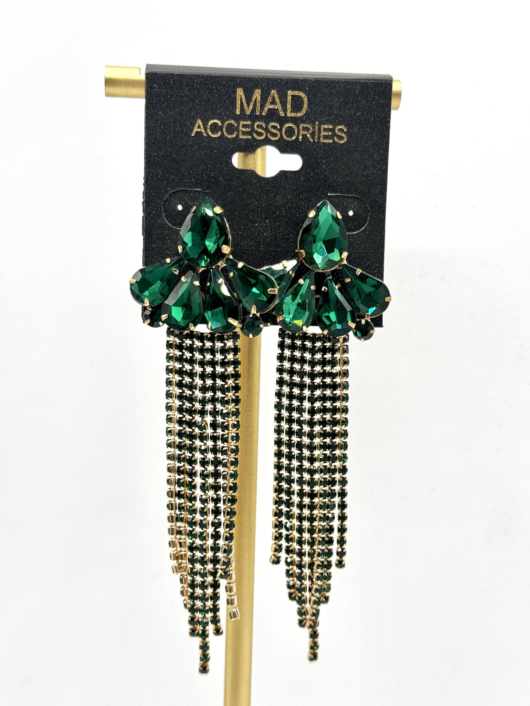Wholesaler MAD ACCESSORIES - Rhinestone wedding earrings