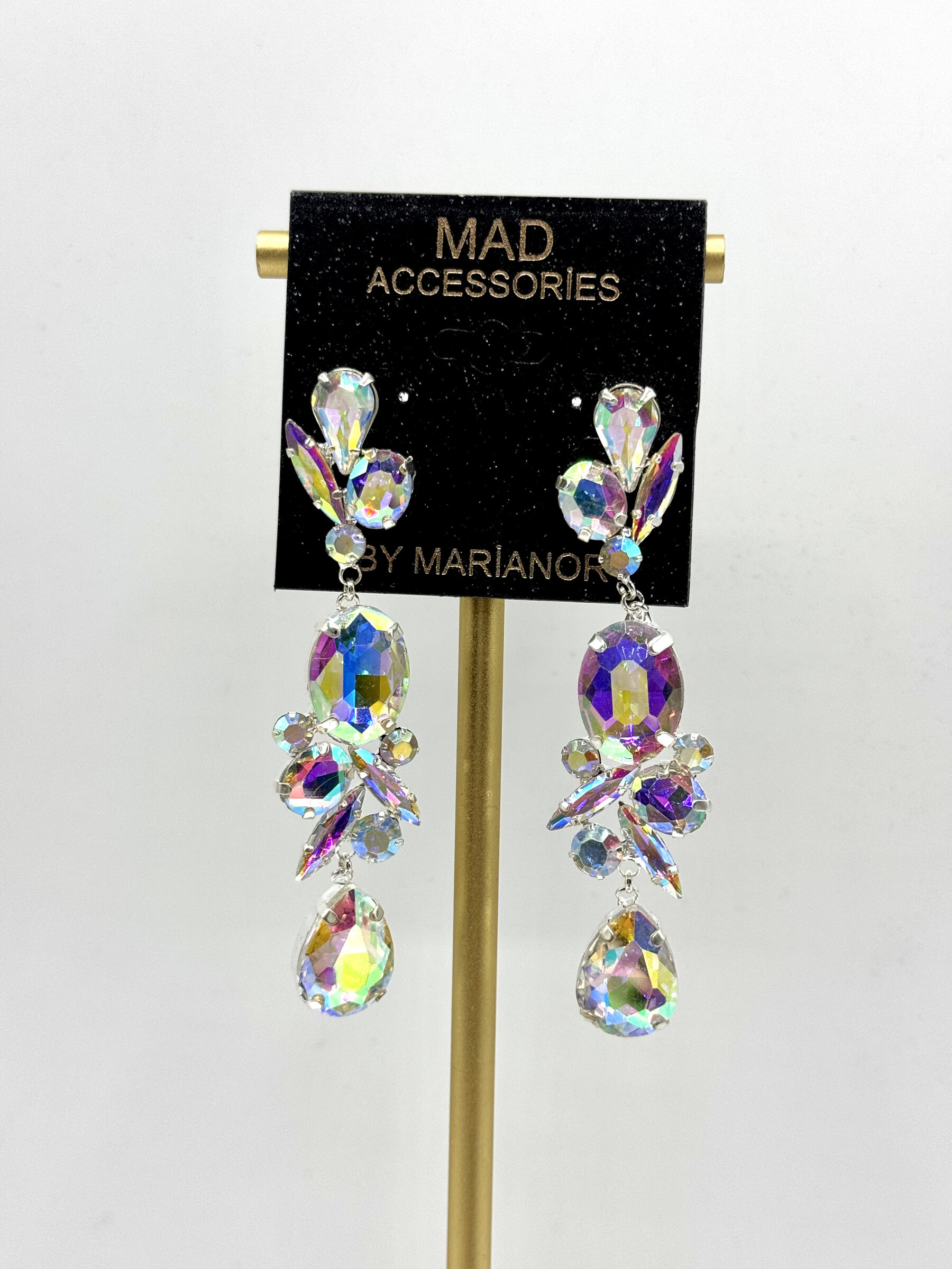 Wholesaler MAD ACCESSORIES - Rhinestone wedding earrings