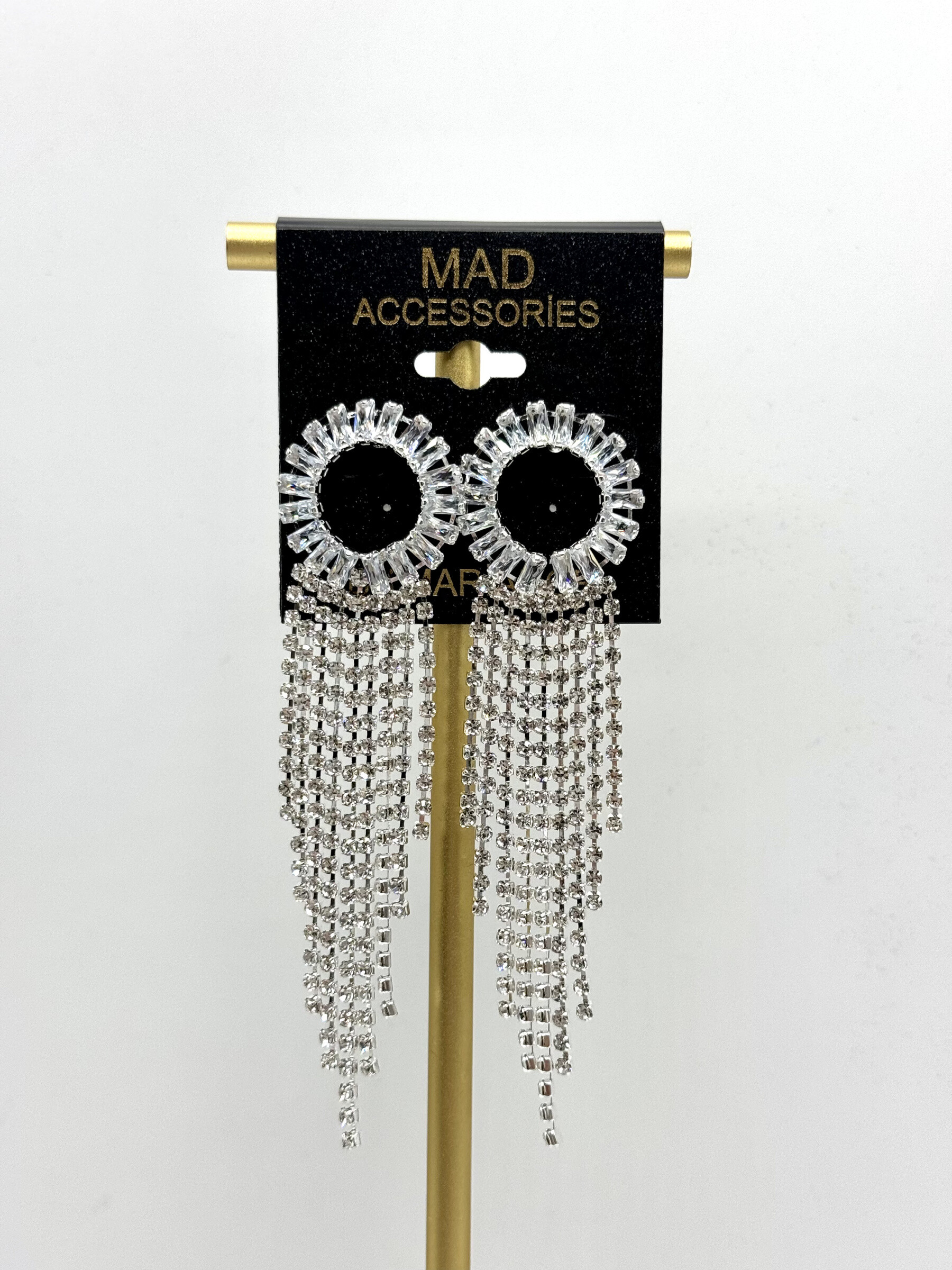 Wholesaler MAD ACCESSORIES - Rhinestone wedding earrings