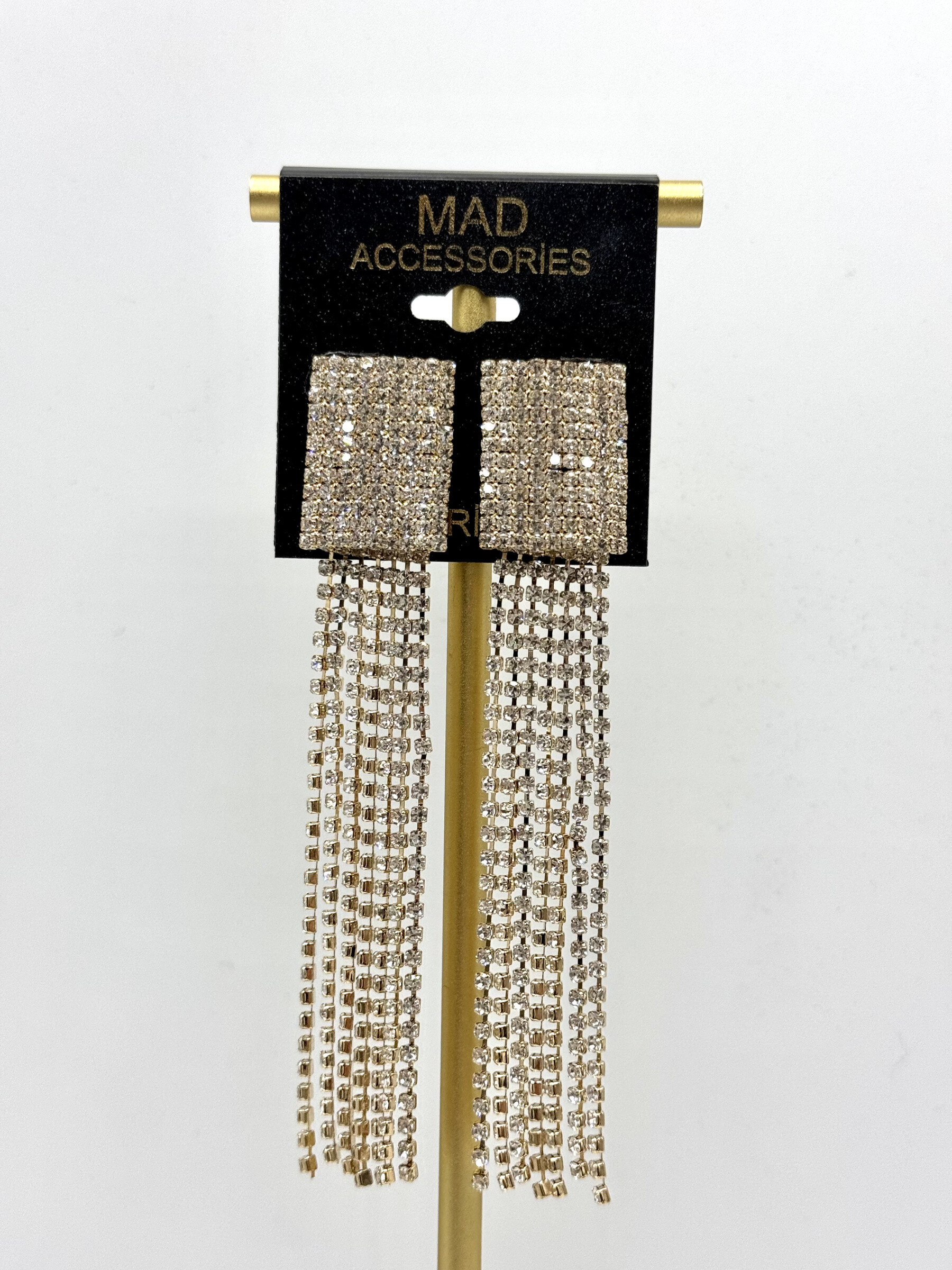Wholesaler MAD ACCESSORIES - Rhinestone wedding earrings