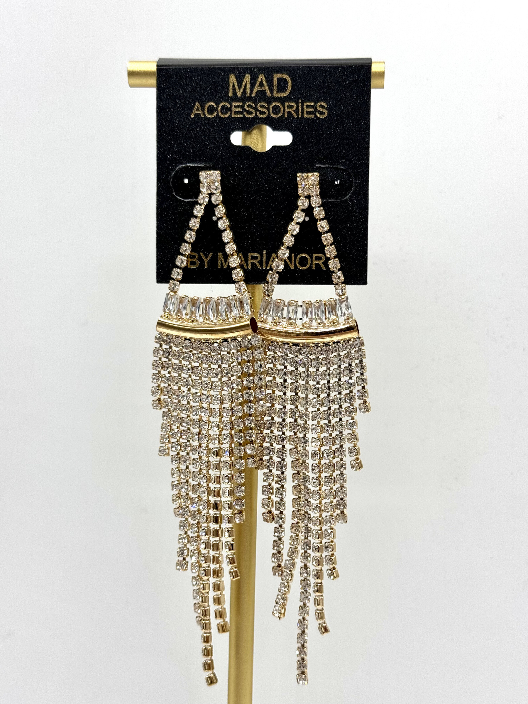 Wholesaler MAD ACCESSORIES - Rhinestone wedding earrings