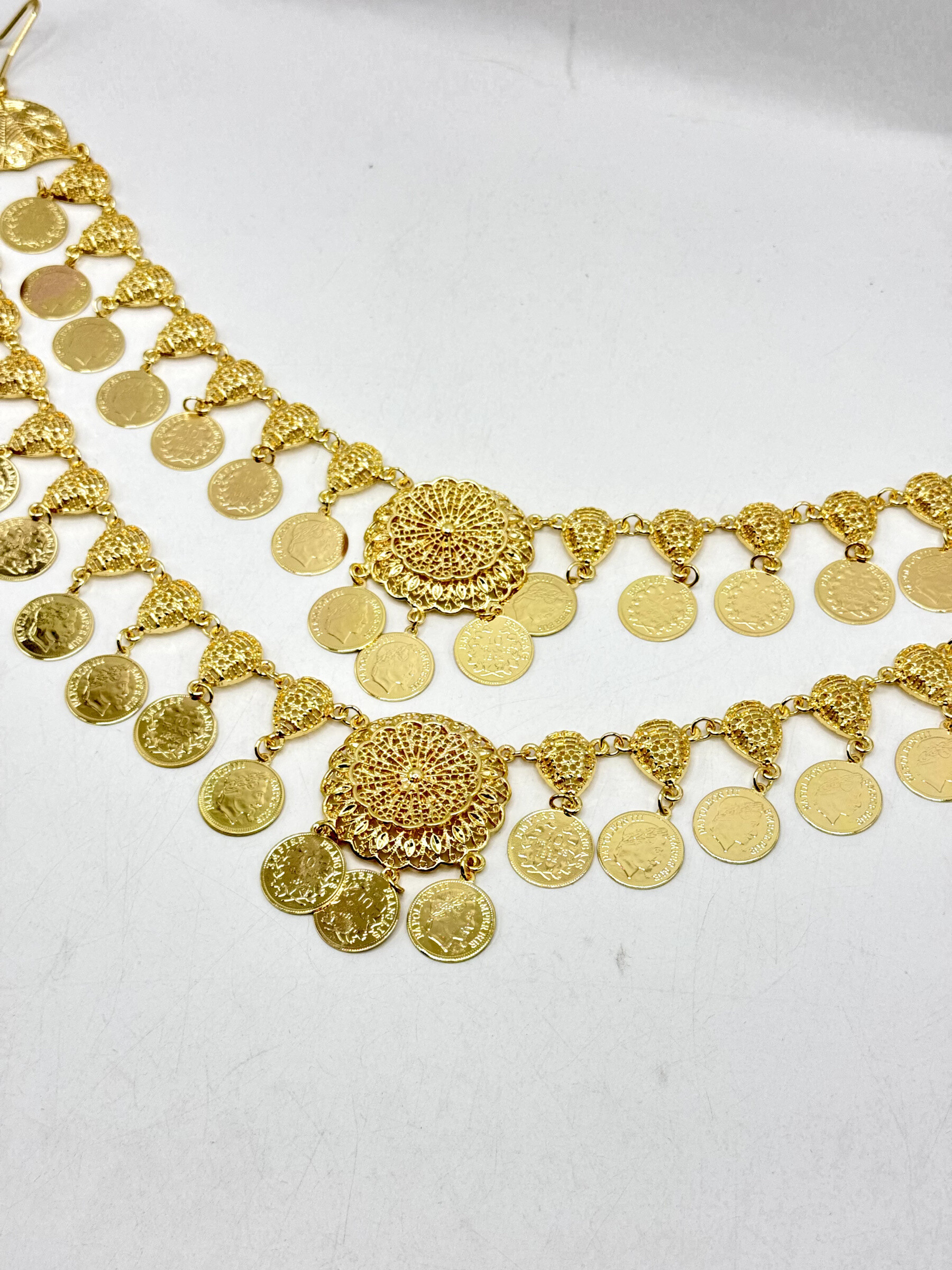 Wholesaler MAD ACCESSORIES - Oriental Napoleon Parts Necklace for Caftan or Abaya