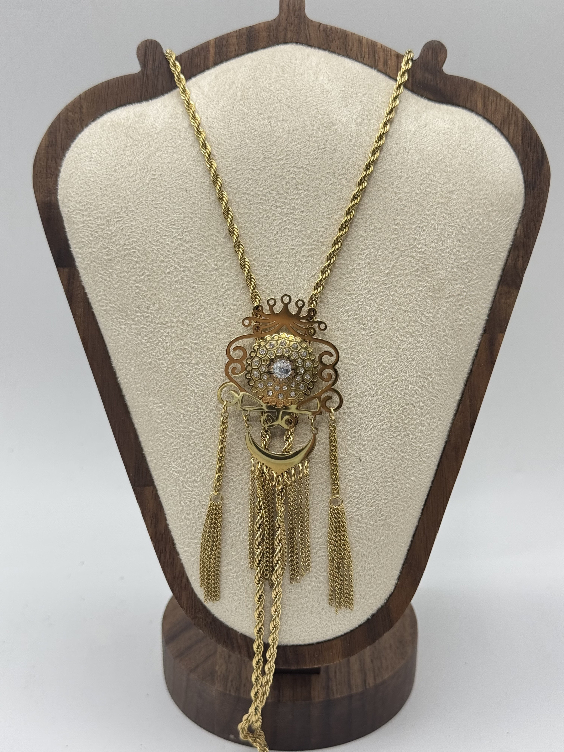 Mayorista MAD ACCESSORIES - Collar oriental de acero inoxidable