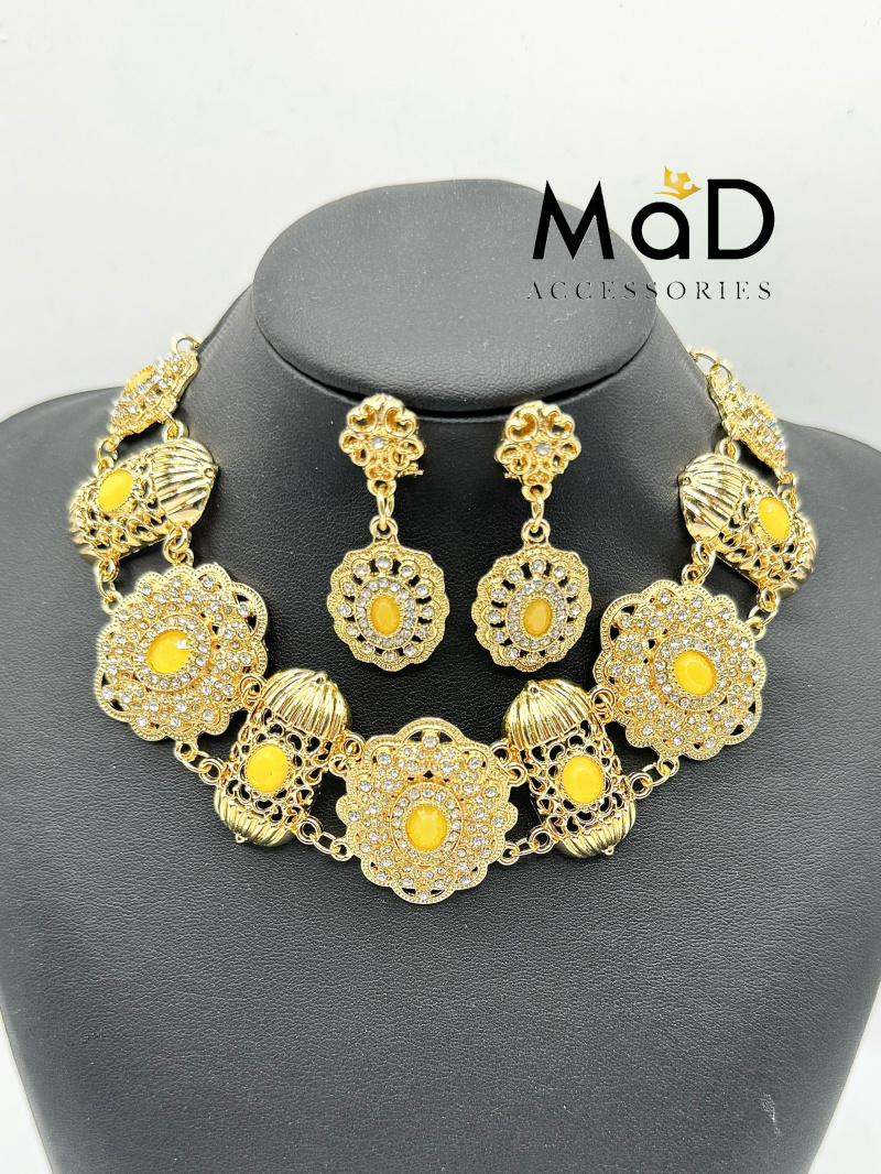 Großhändler MAD ACCESSORIES - Orientalisches Halsband-Set für Kaftan