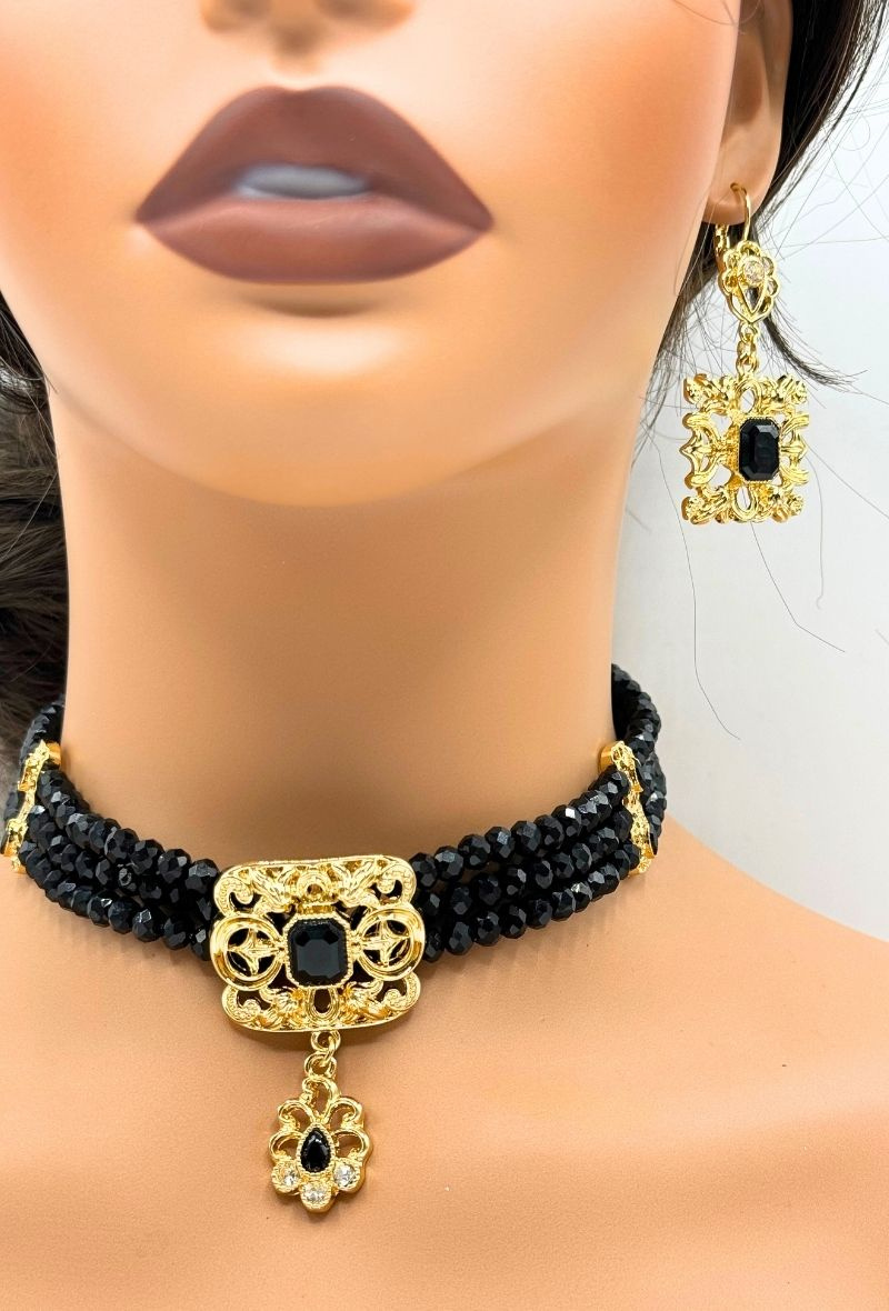 Großhändler MAD ACCESSORIES - Orientalisches Halsband-Set für Kaftan