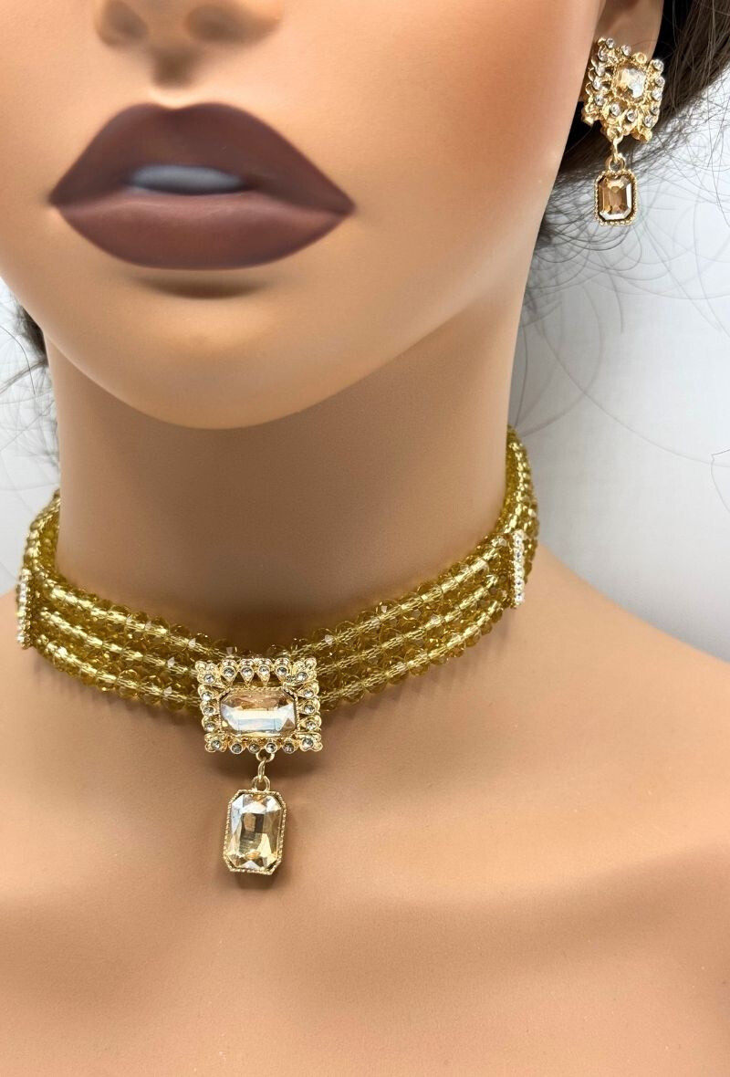 Wholesaler MAD ACCESSORIES - Oriental Choker Choker Set for Caftan
