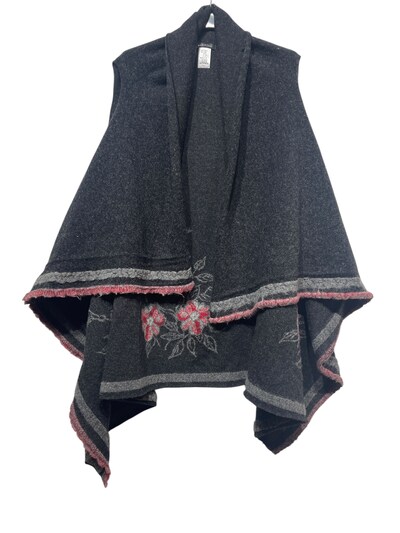 Grossiste Mademoiselle Agnès - 110 Poncho en laine Grossiste Mademoiselle Agnès - 110 Poncho en laine