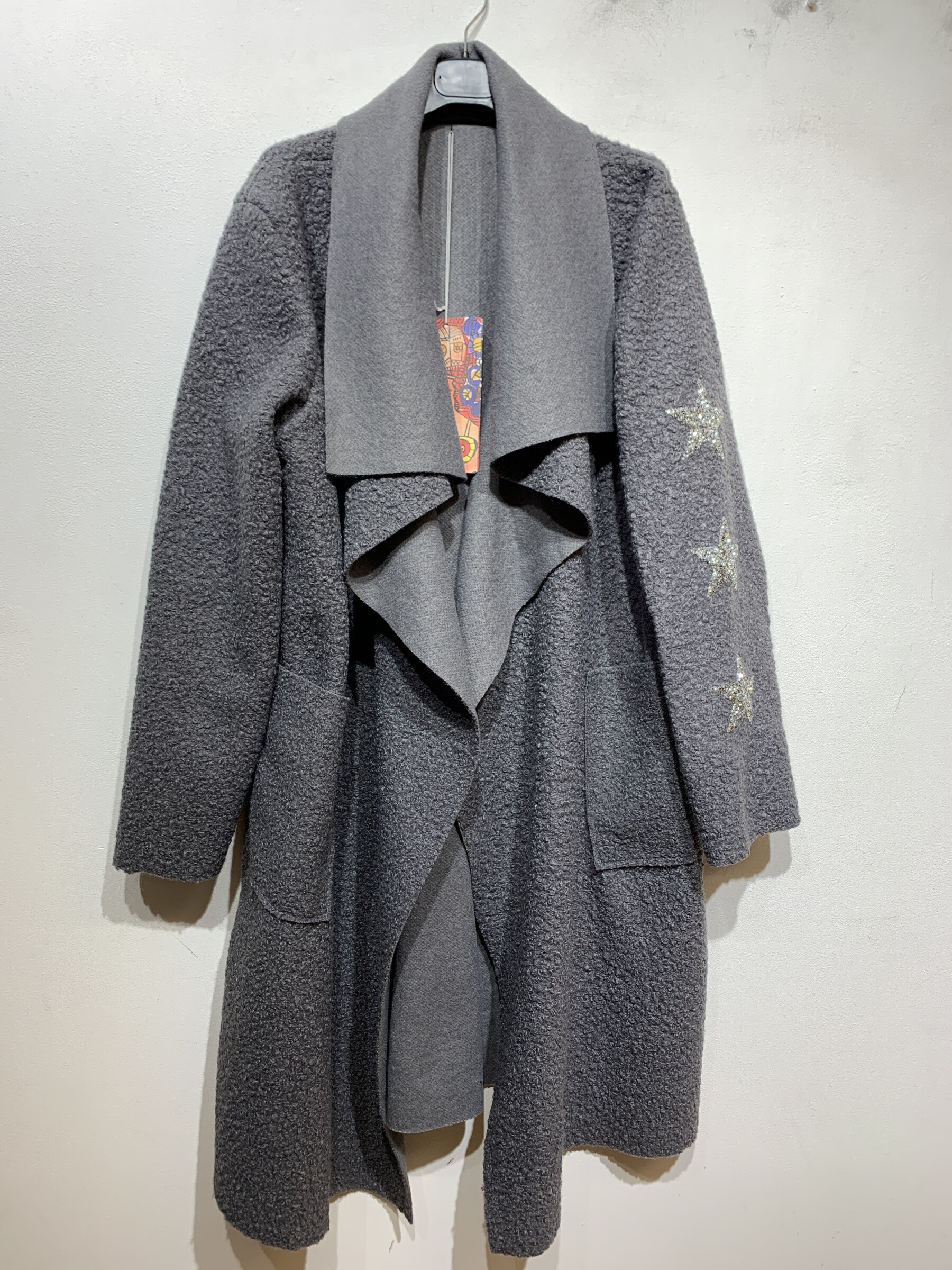 Wholesaler Mademoiselle Agnès - Manteau en Laine étoile : Veronika l'artiste