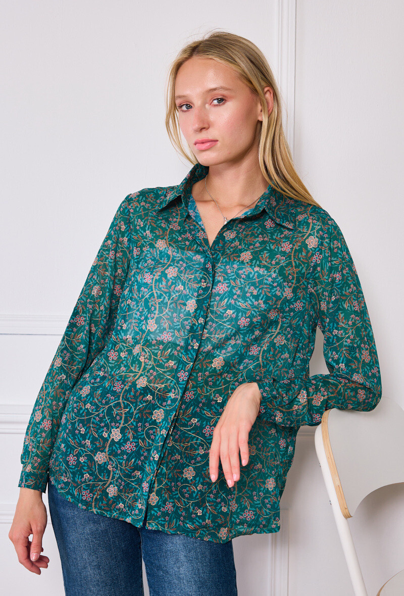 Wholesaler MAELLE - Printed shirt BIG SIZE