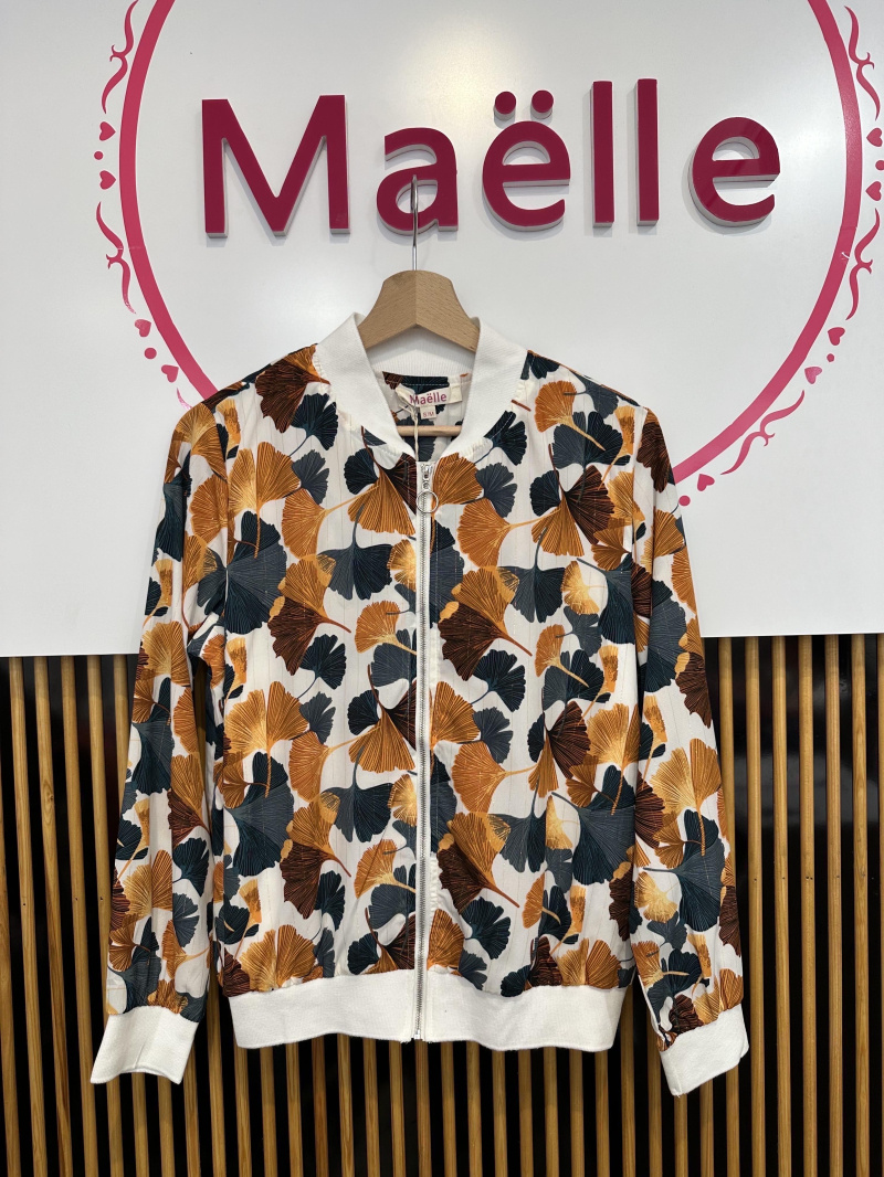 Grossiste MAELLE - Veste imprimée Grande taille