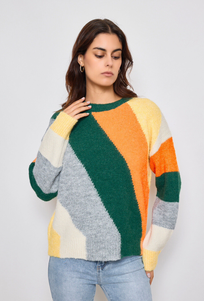 Wholesaler MAELLE - LARGE SIZE SWEATER