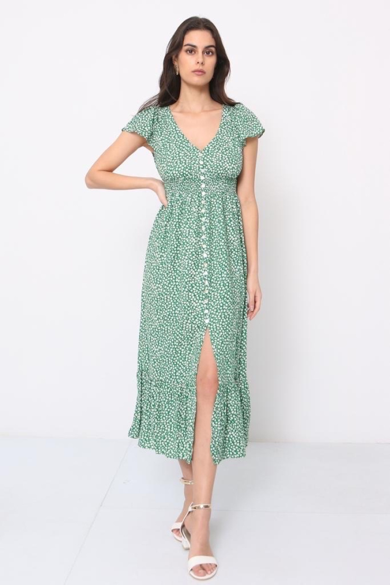 Wholesaler MAELLE - long dress in plus size