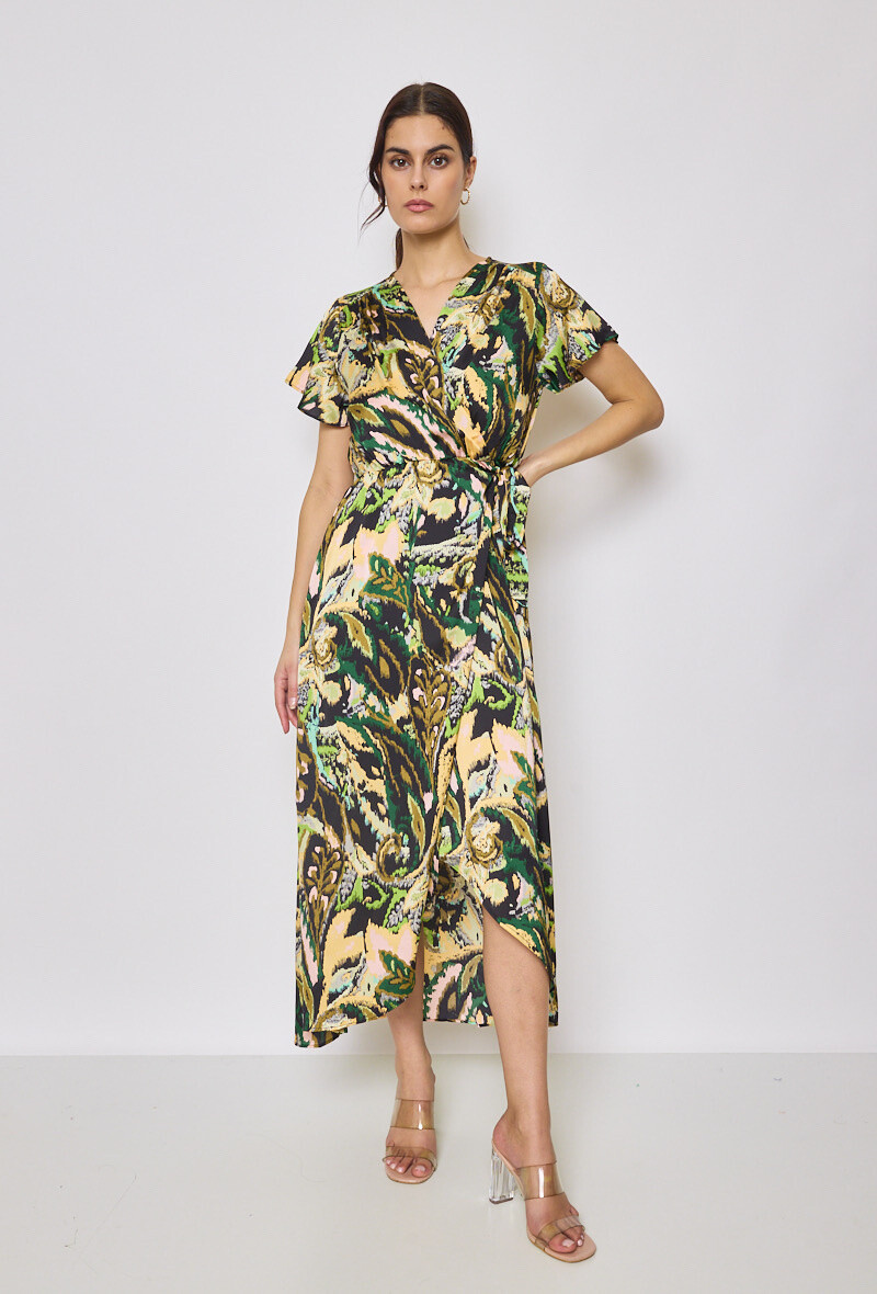 Wholesaler MAELLE - long dress in plus size