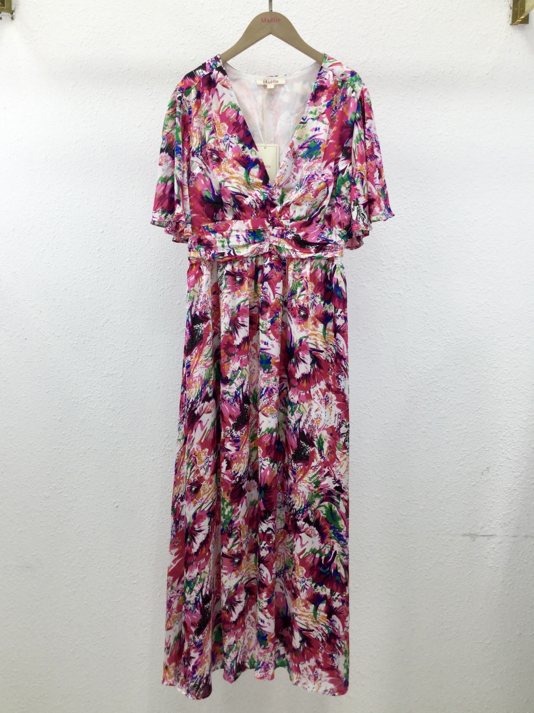 Wholesaler MAELLE - Long flower dress