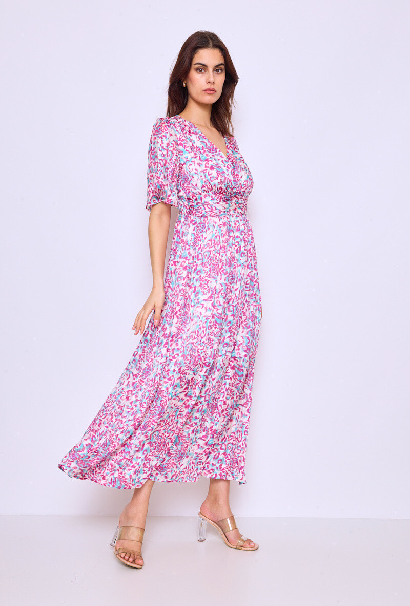 Wholesaler MAELLE - Long flower dress