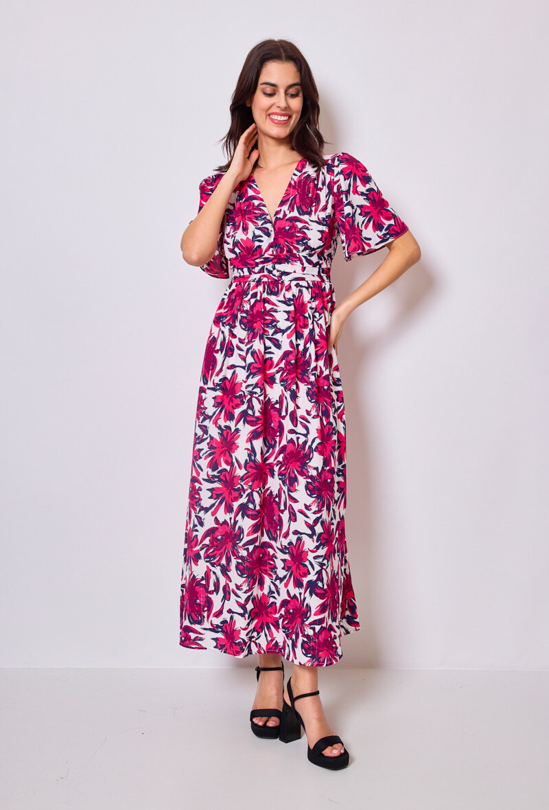 Wholesaler MAELLE - Long dress in large size