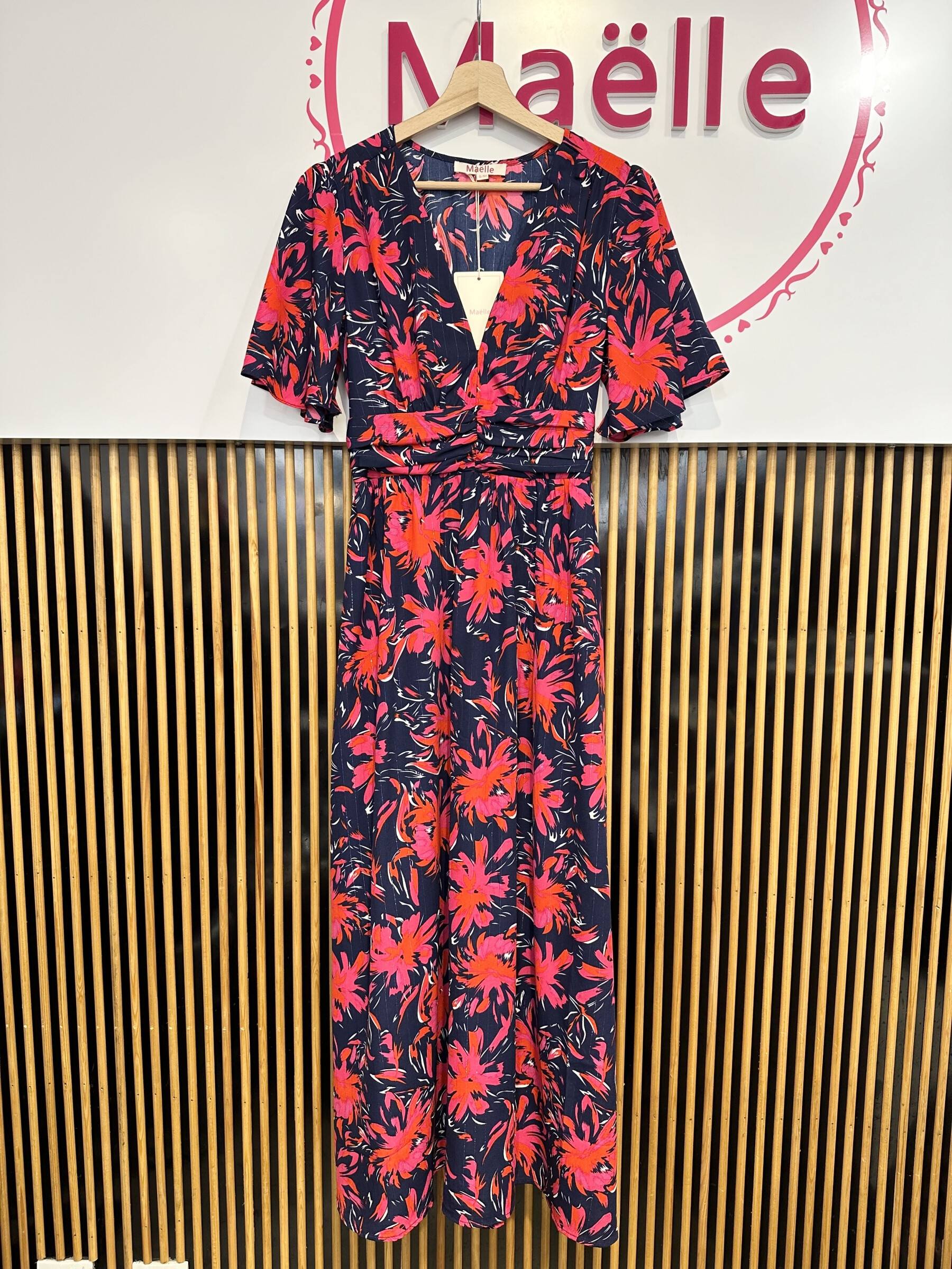 Wholesaler MAELLE - Long dress in large size