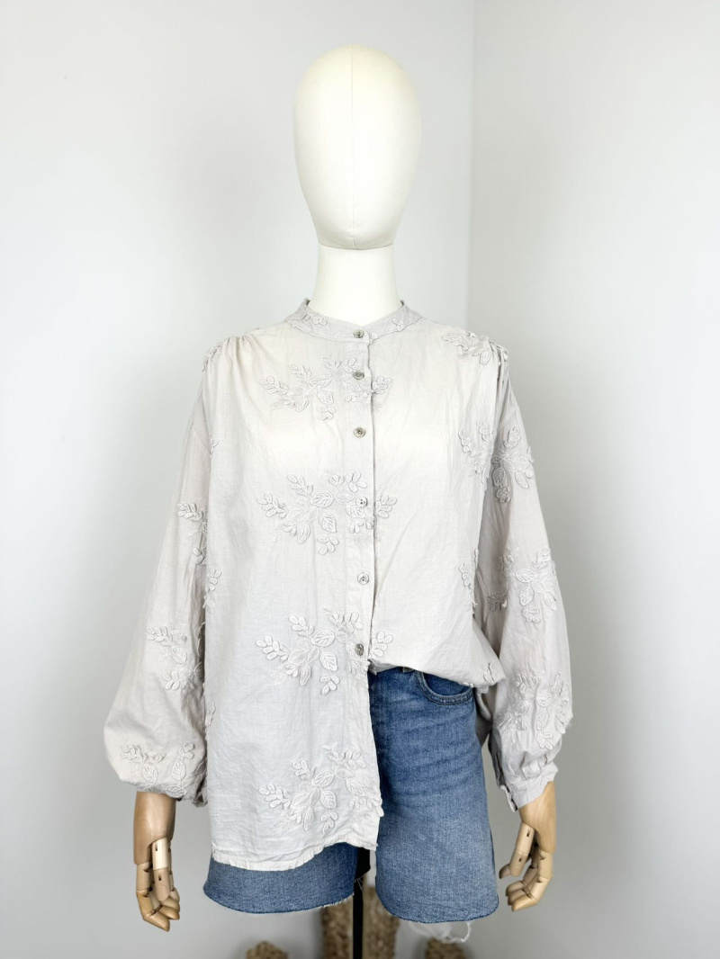 Grossiste Maëlys Paris - Blouse broderie en coton