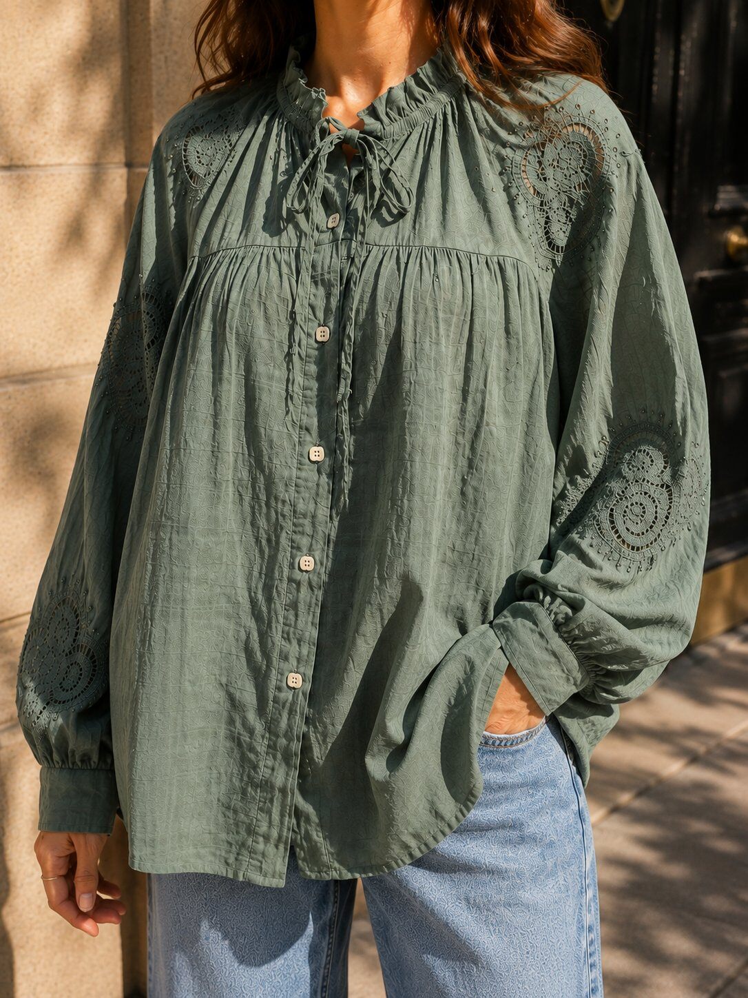 Grossiste Maëlys Paris - Blouse en coton