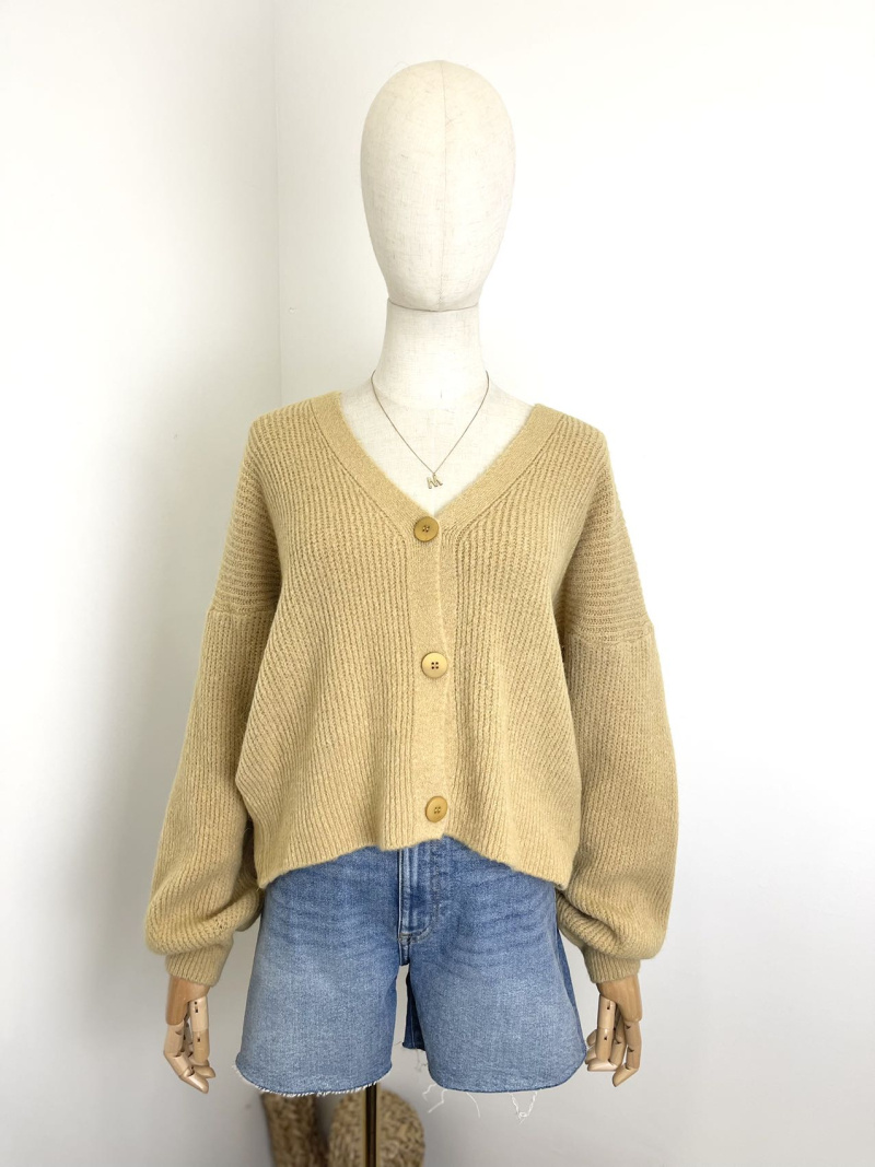 Großhändler Maëlys Paris - Strickjacke aus Mohair
