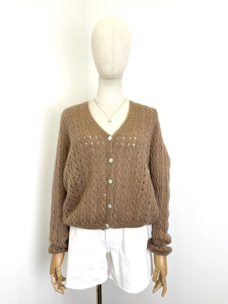 Wholesaler Maëlys Paris - Openwork mohair vest