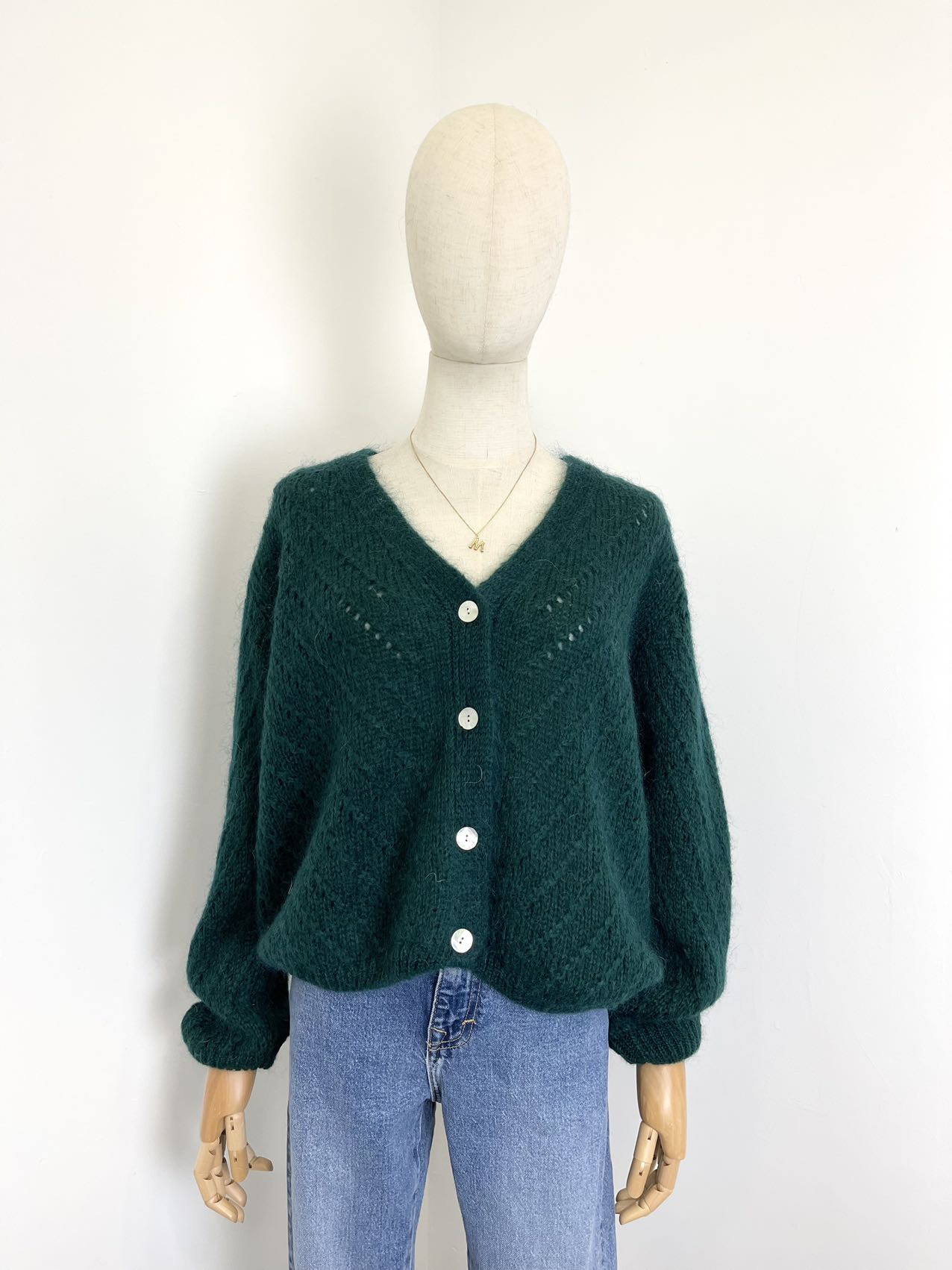 Wholesaler Maëlys Paris - Openwork vest in 30% mohair