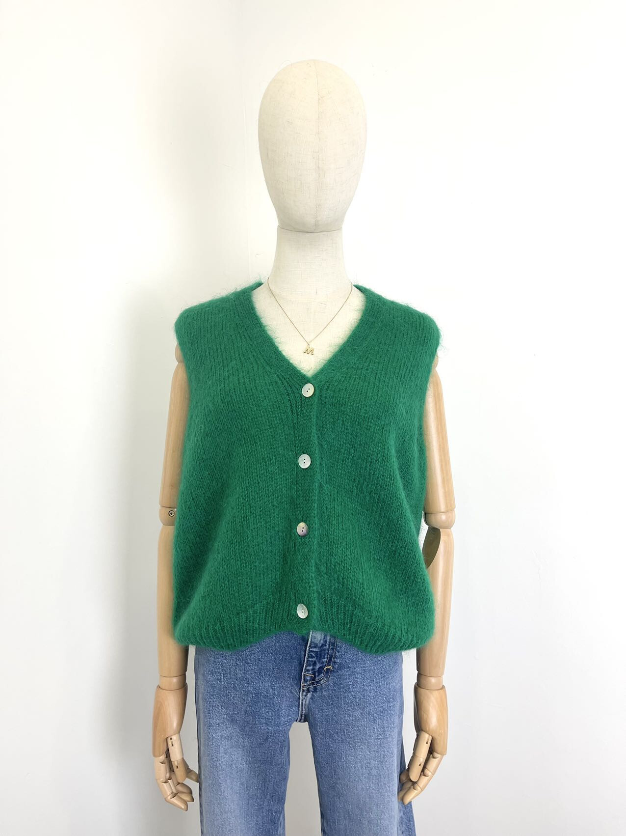 Grossista Maëlys Paris - Gilet smanicato 30% mohair