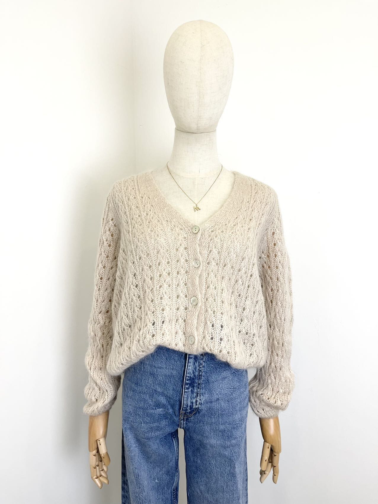 Wholesaler Maëlys Paris - Openwork mohair vest