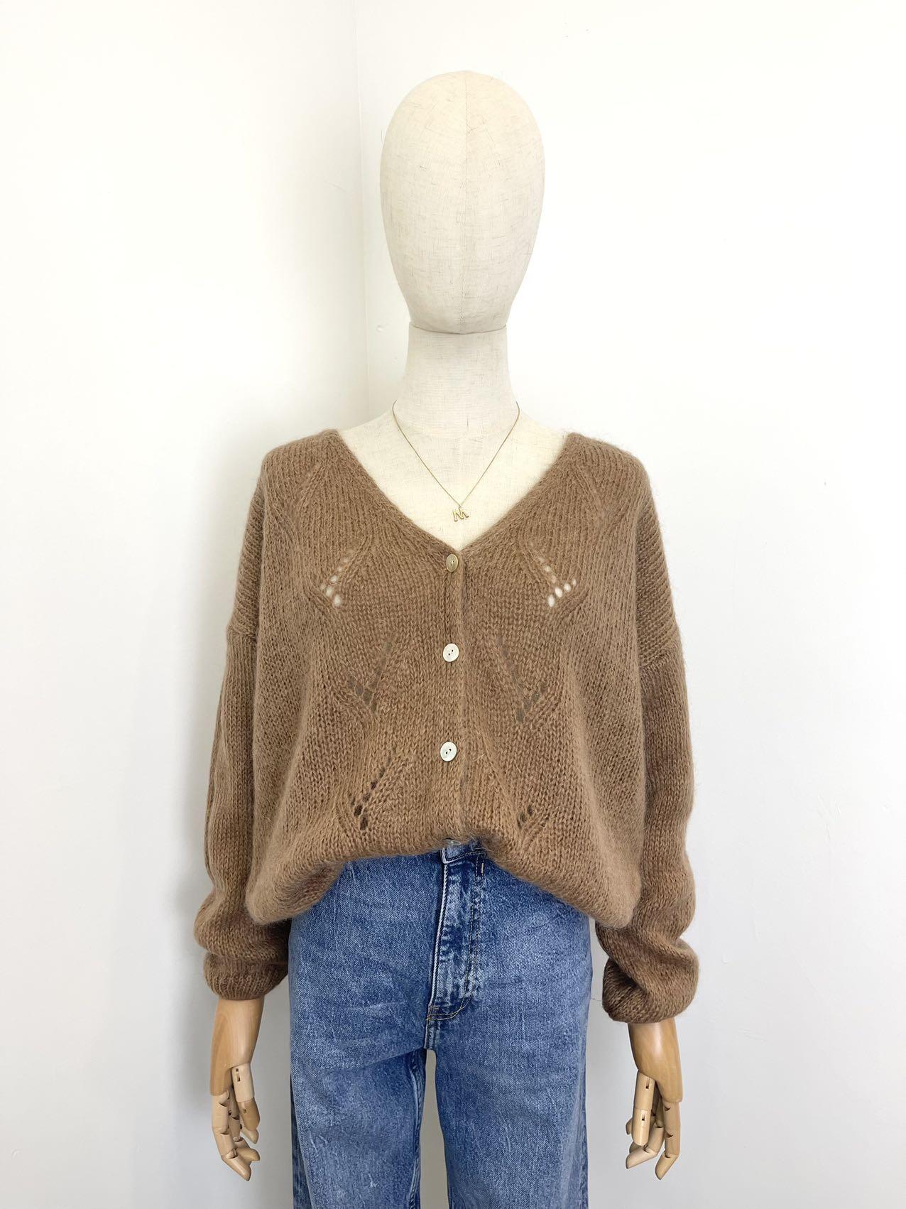 Mayorista Maëlys Paris - Cárdigan de mohair calado