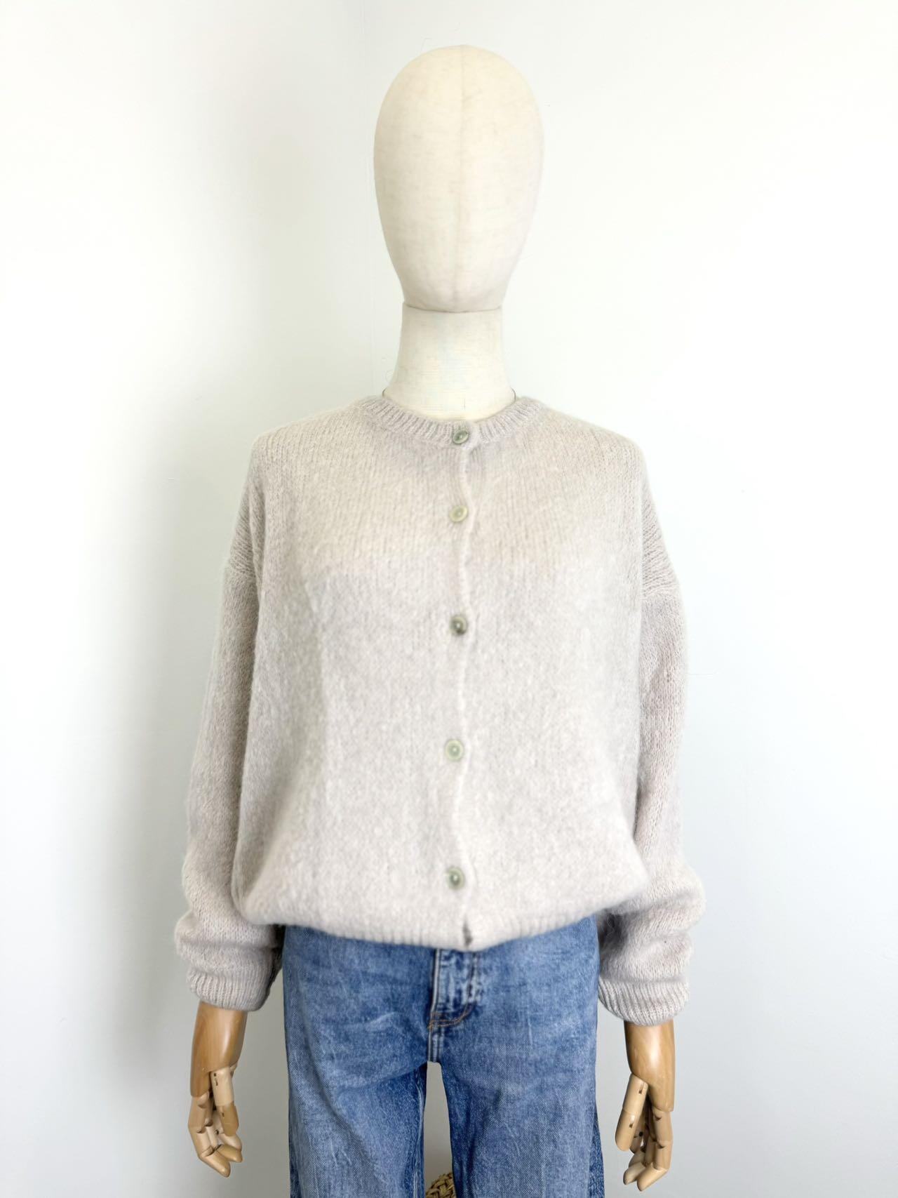Mayorista Maëlys Paris - Cárdigan de baby alpaca con cuello redondo