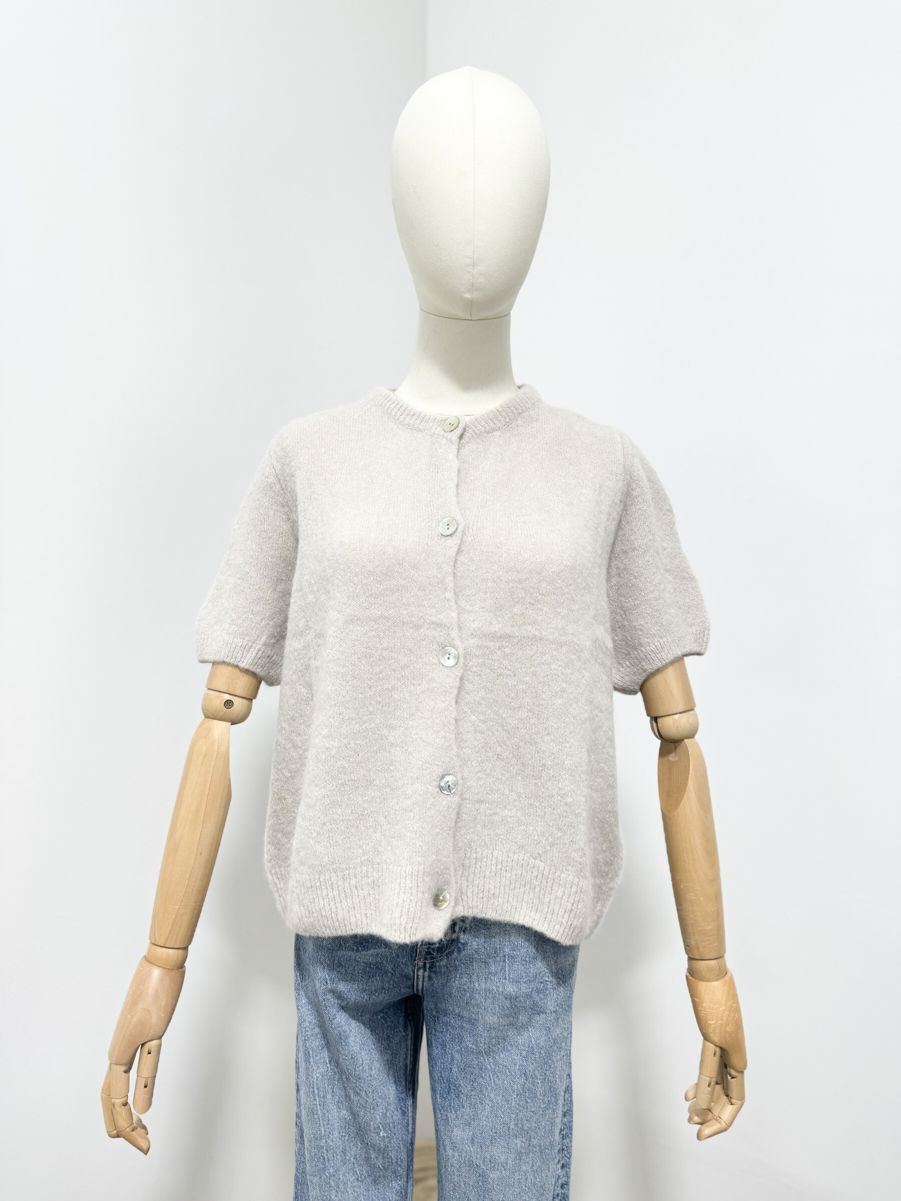 Grossista Maëlys Paris - Gilet a maniche corte in alpaca super fine al 30%