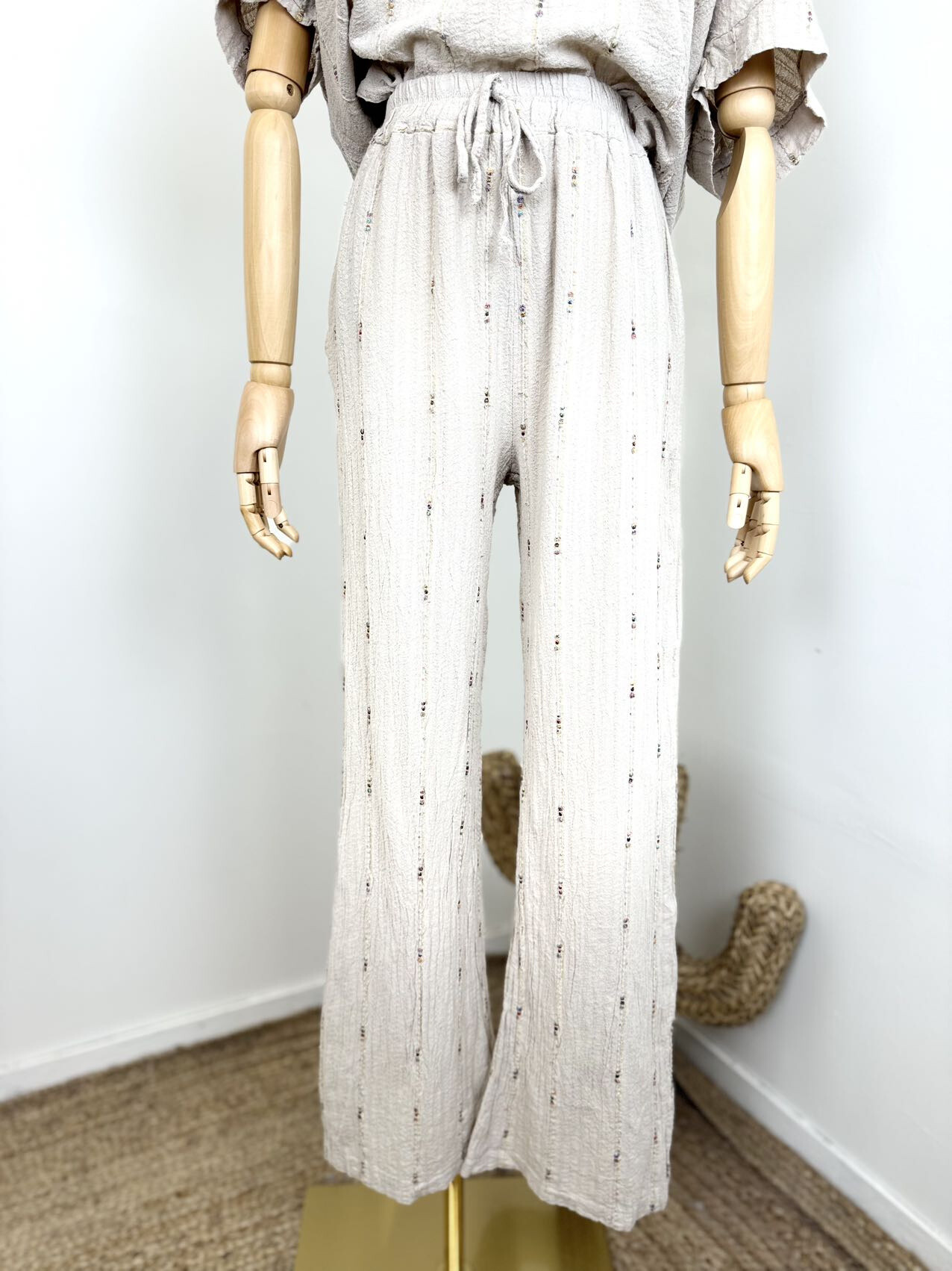 Grossiste Maëlys Paris - Pantalon en coton