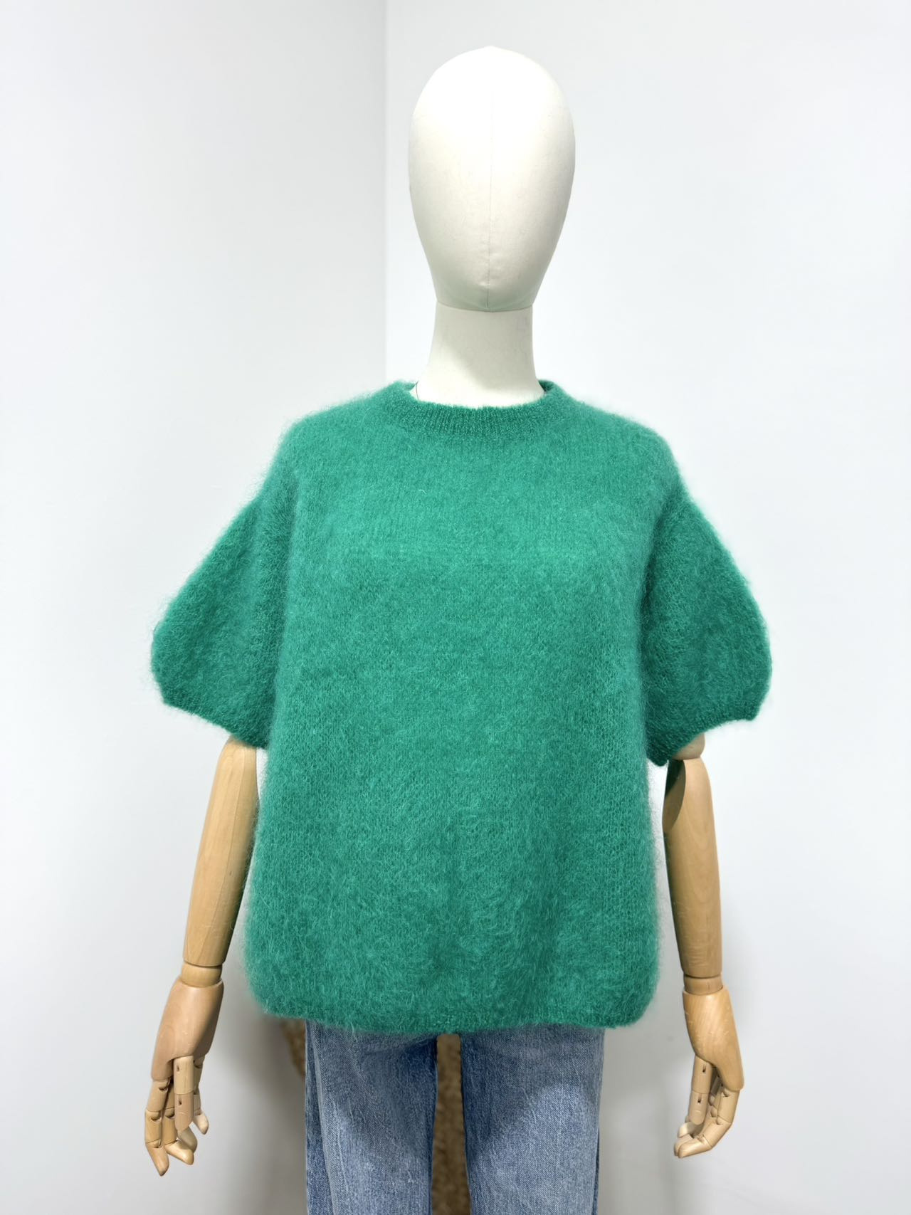 Großhändler Maëlys Paris - Rundhalspullover aus 80 % Kid-Mohair