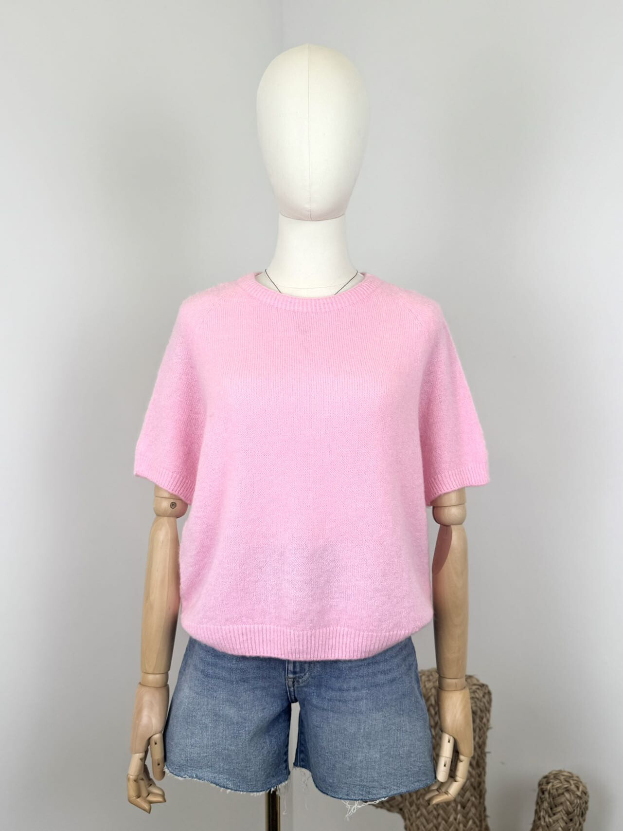 Grossiste Maëlys Paris - Pull manches courtes 15% superfine alpaga