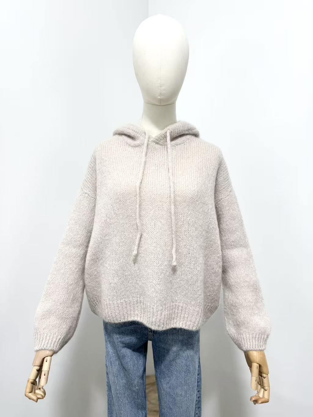 Mayorista Maëlys Paris - Suéter con capucha de kid mohair