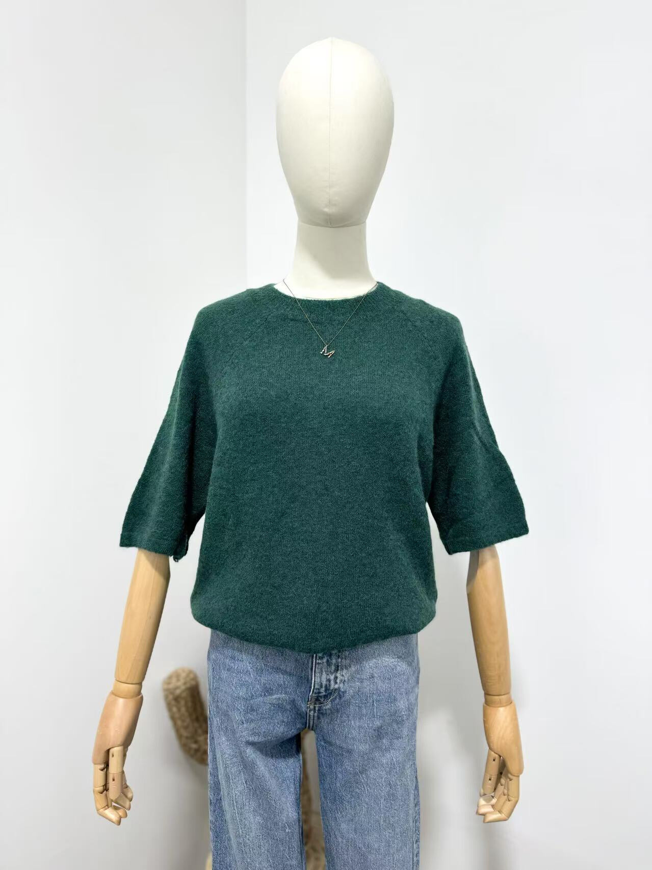 Wholesaler Maëlys Paris - Round neck sweater in 30% baby alpaca