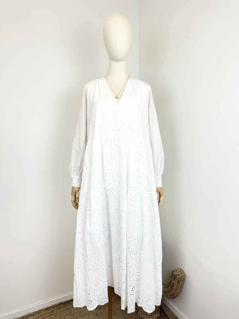 Grossiste Maëlys Paris - Robe broderie anglaise en coton