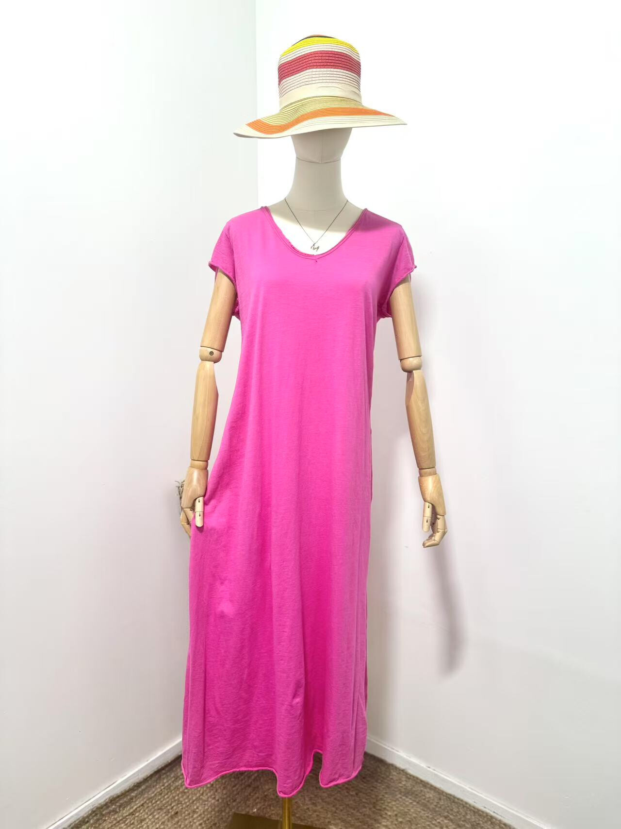 Grossiste Maëlys Paris - Robe longue en 100% coton