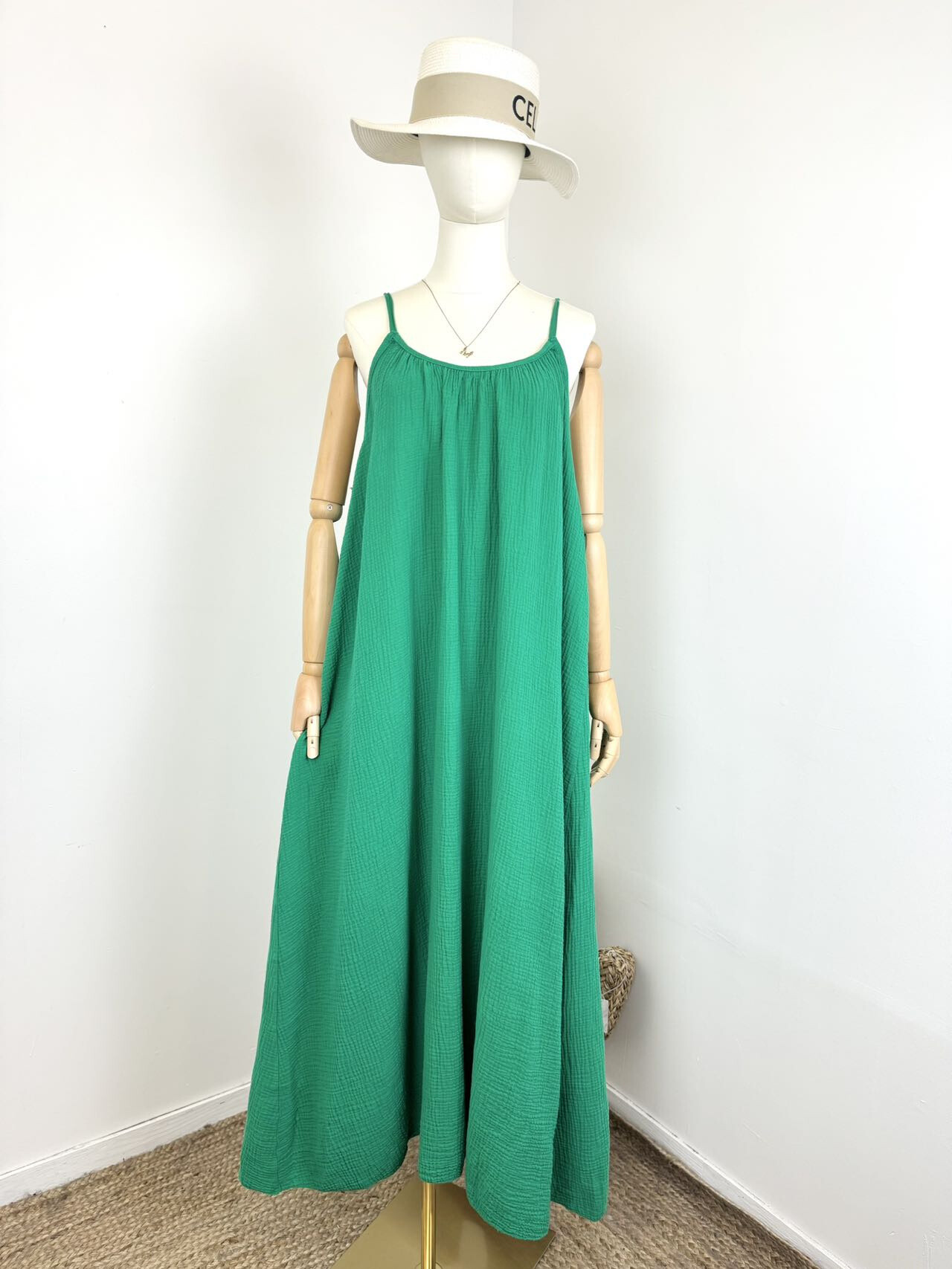 Wholesaler Maëlys Paris - Lined gauze cotton dress