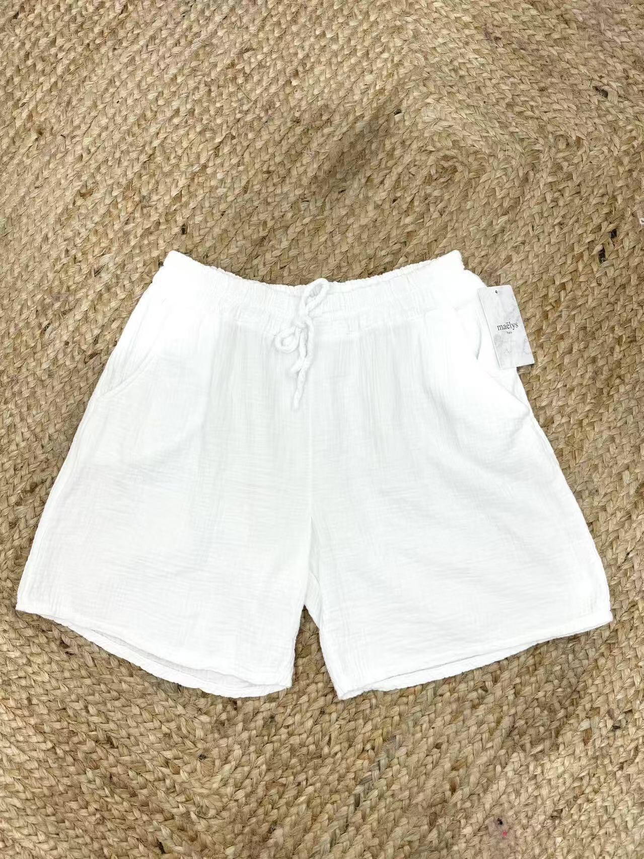 Mayorista Maëlys Paris - Shorts de algodón gasa