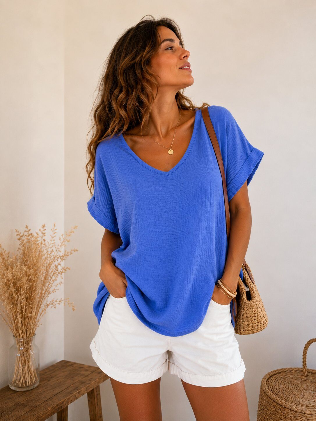 Mayorista Maëlys Paris - Camiseta de algodón gasa