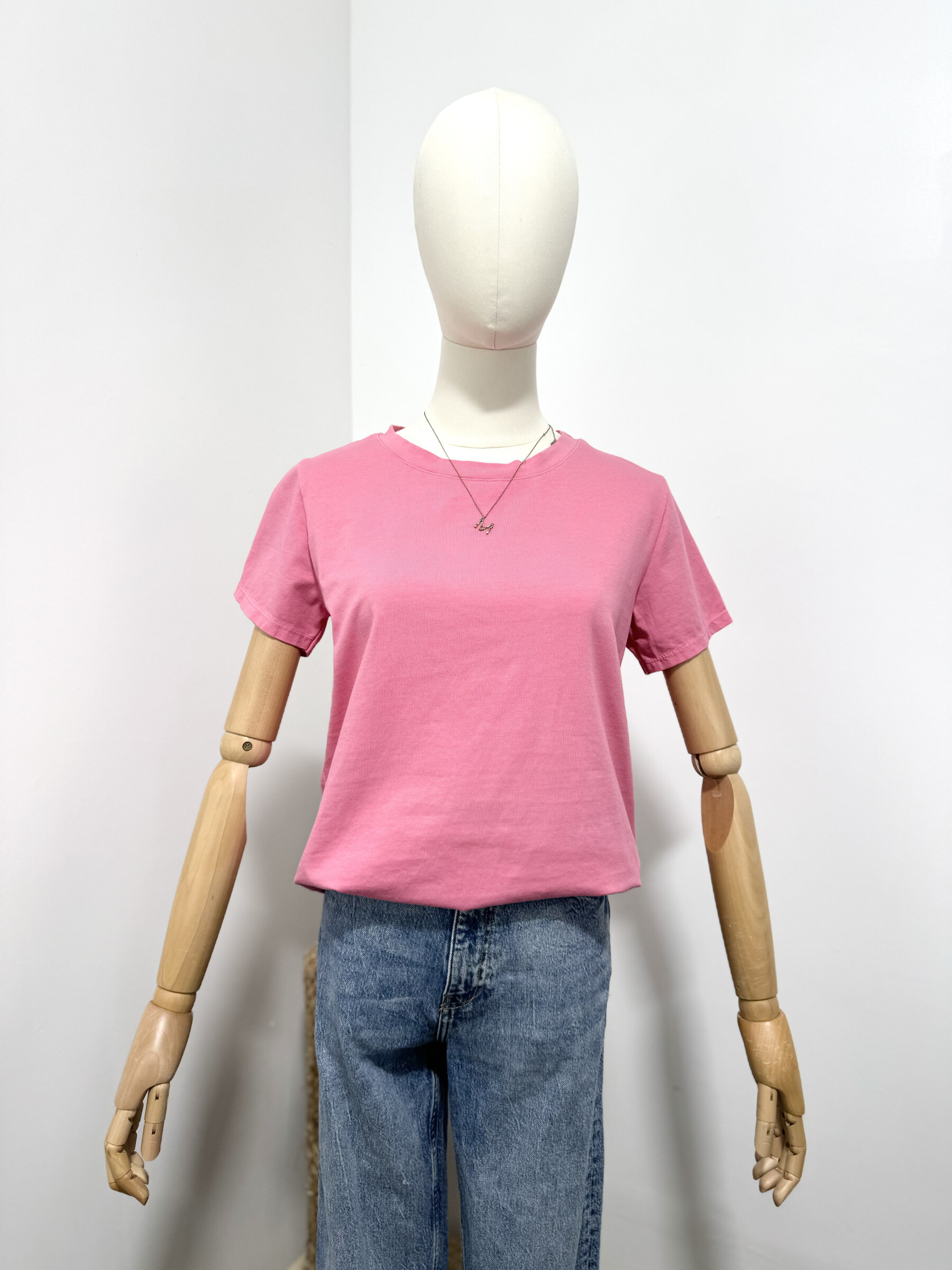 Großhändler Maëlys Paris - Basis-Baumwoll-T-Shirt