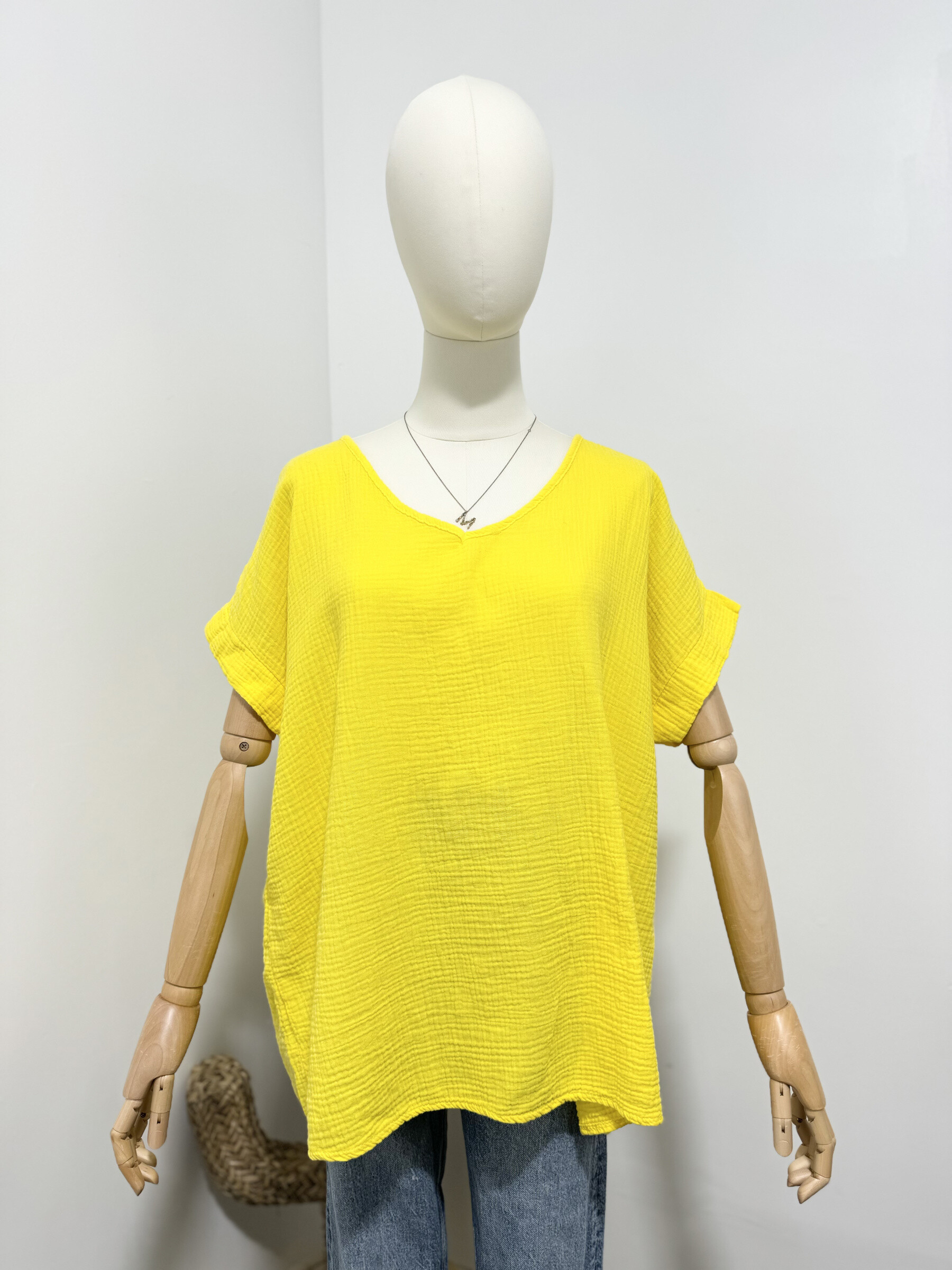 Wholesaler Maëlys Paris - Long dress in 100% cotton gauze