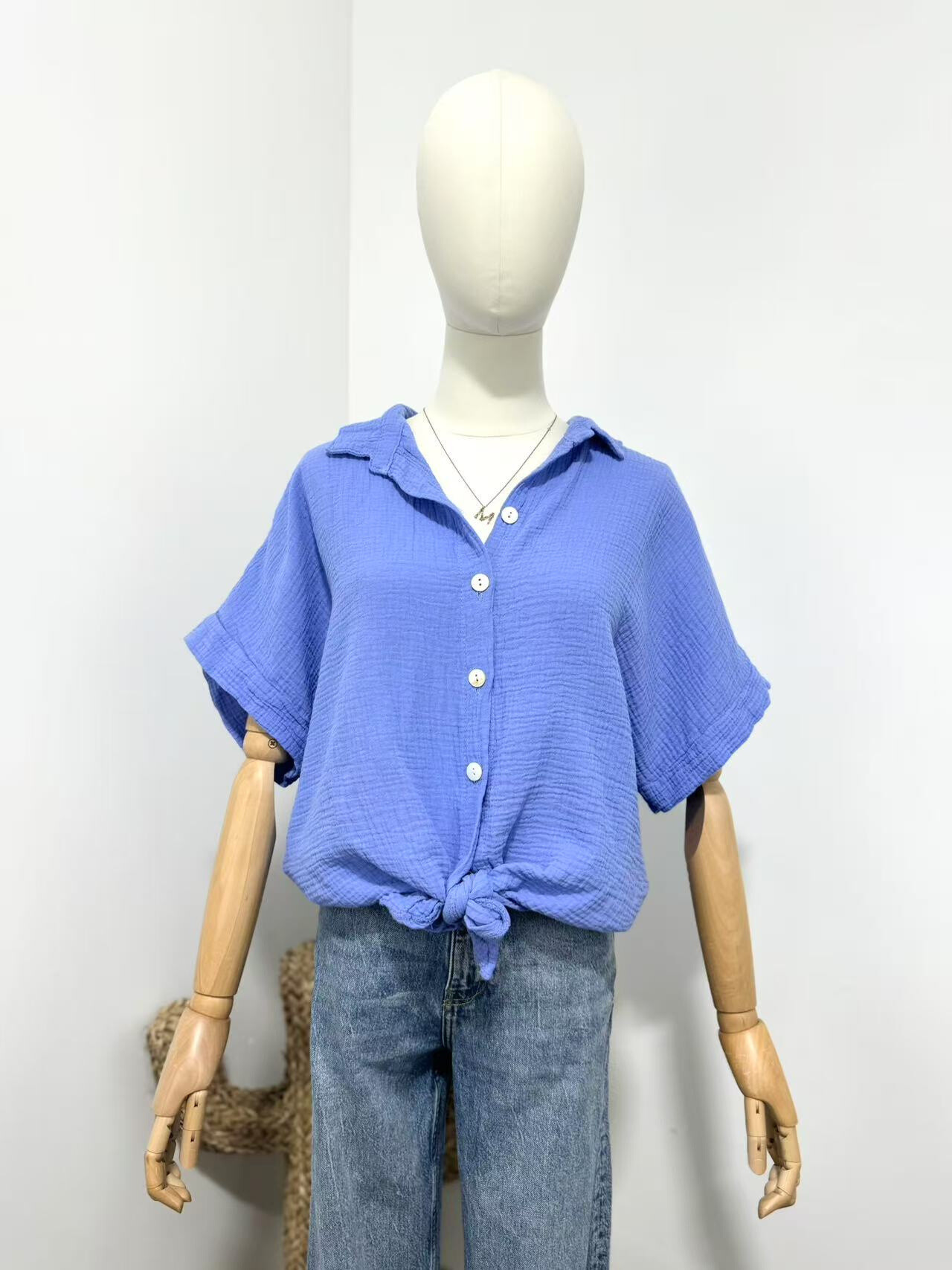 Grossiste Maëlys Paris - Haut en 100% coton gaze