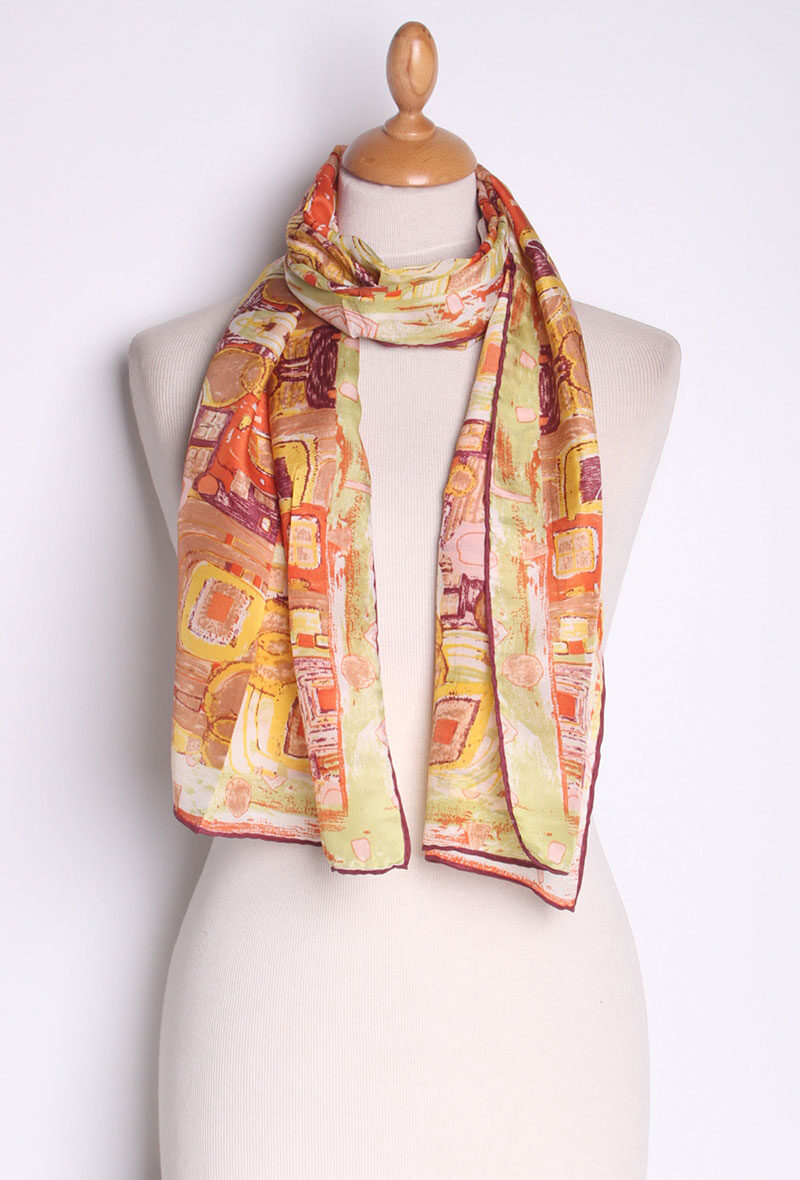 Grossiste Maison Fanli - Foulard en crêpe de soie